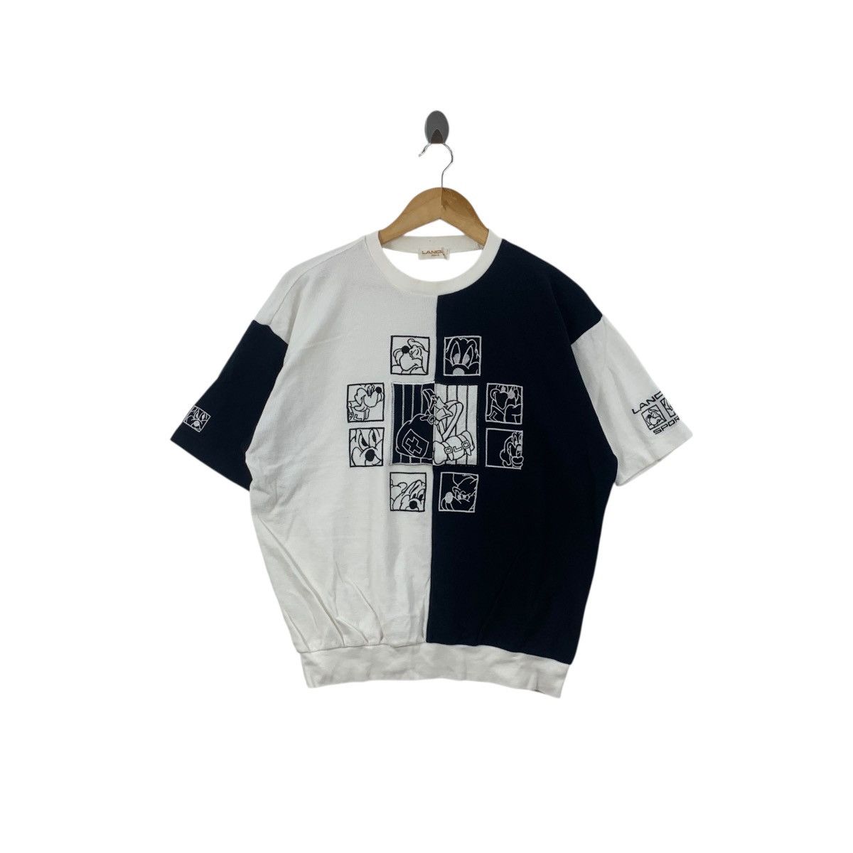 Lancel Vintage LANCEL PARIS SPORT Cartoon Embroidered Sweatshirt Size M / US 6-8 / IT 42-44 - 1 Thumbnail