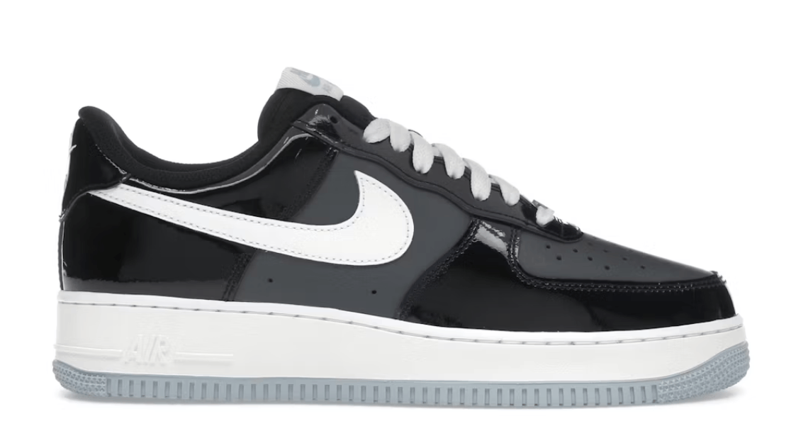 Nike Air Force 1 Low Black Iron Grey Patent Size US 9 / EU 42 - 1 Preview