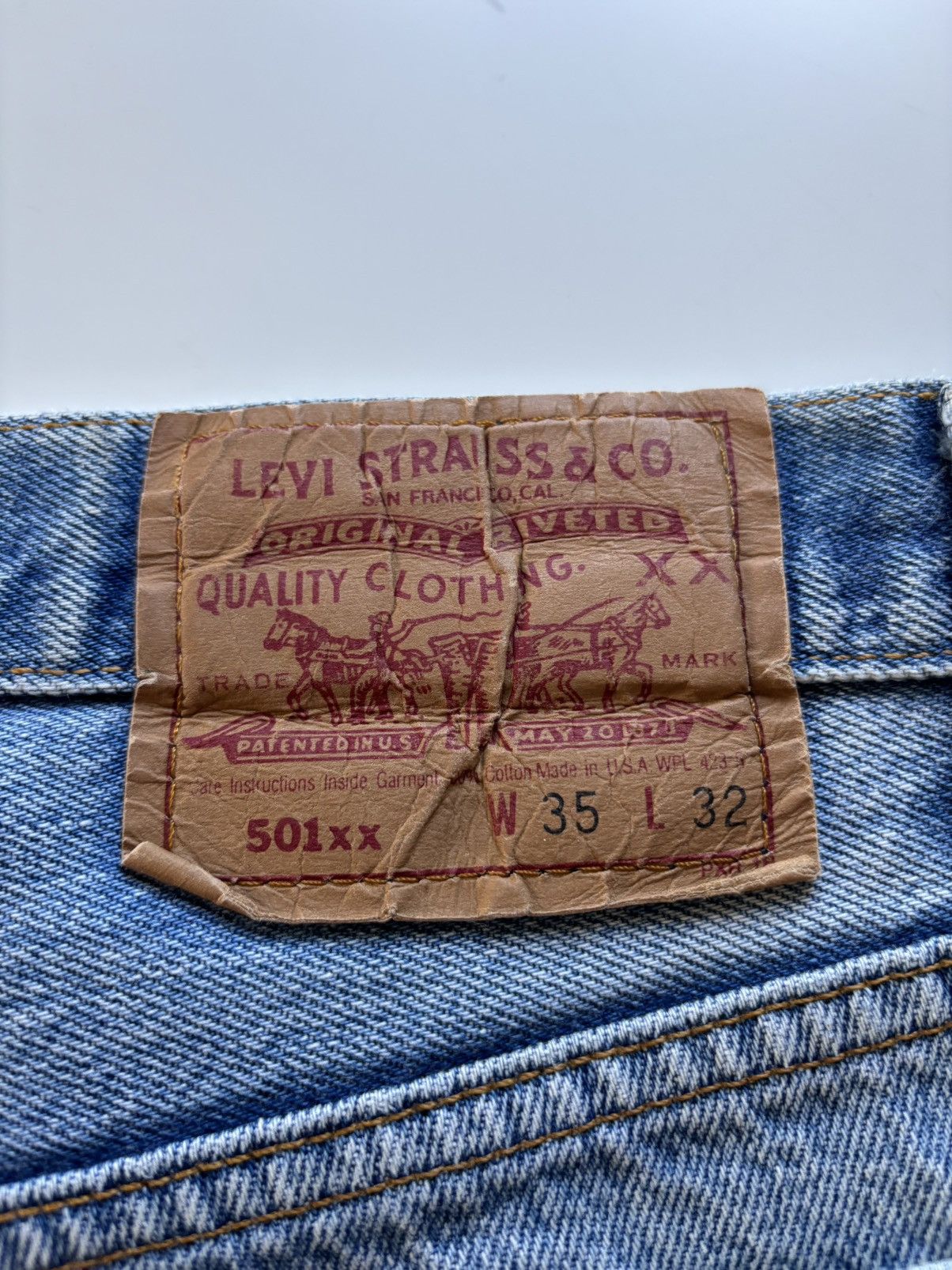 Levi's × Vintage Vintage 90s levi’s Size US 32 / EU 48 - 14 Thumbnail