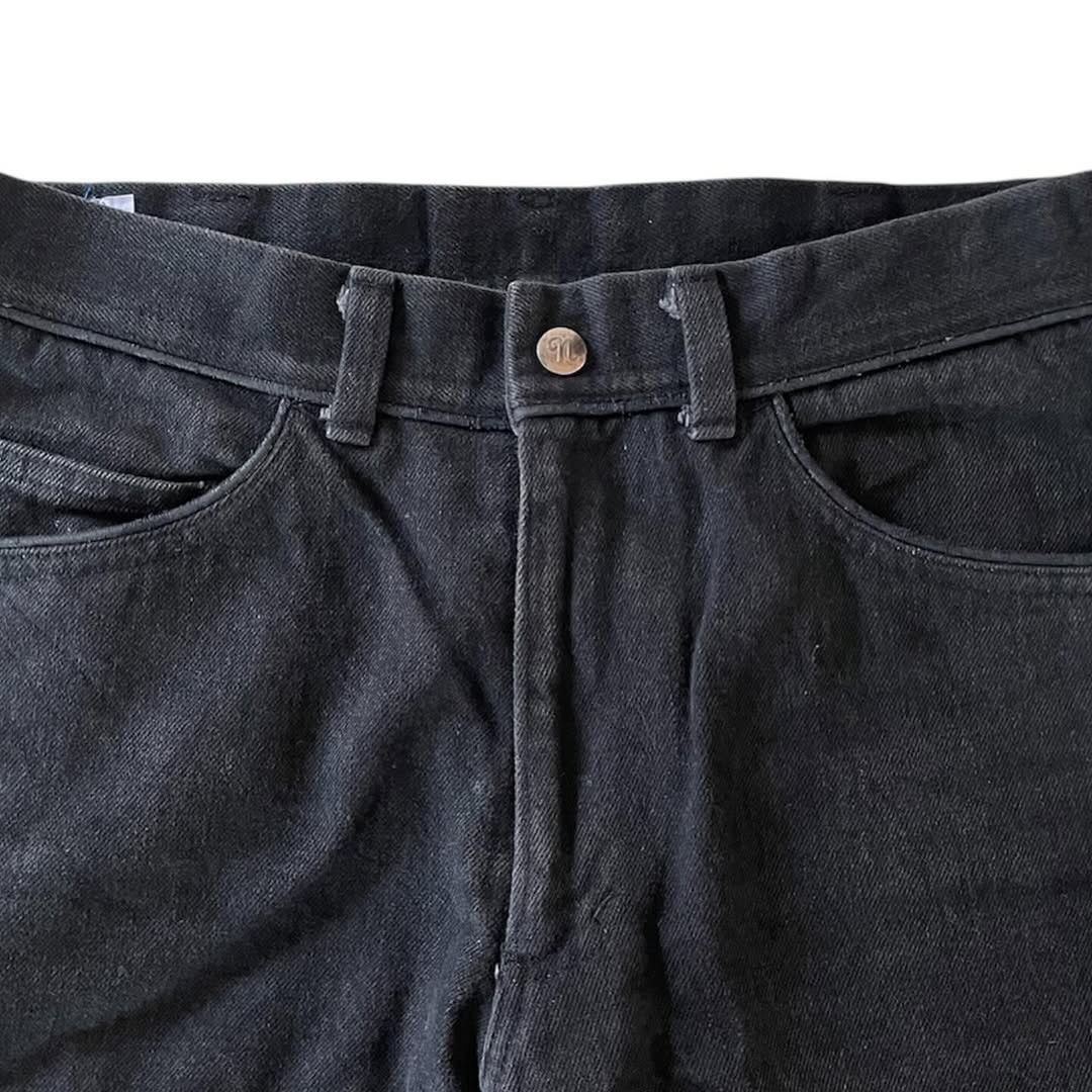 Number (N)ine FINAL DROP‼️Number (Nine) Black Washed Denim Pants Size US 32 / EU 48 - 5 Thumbnail