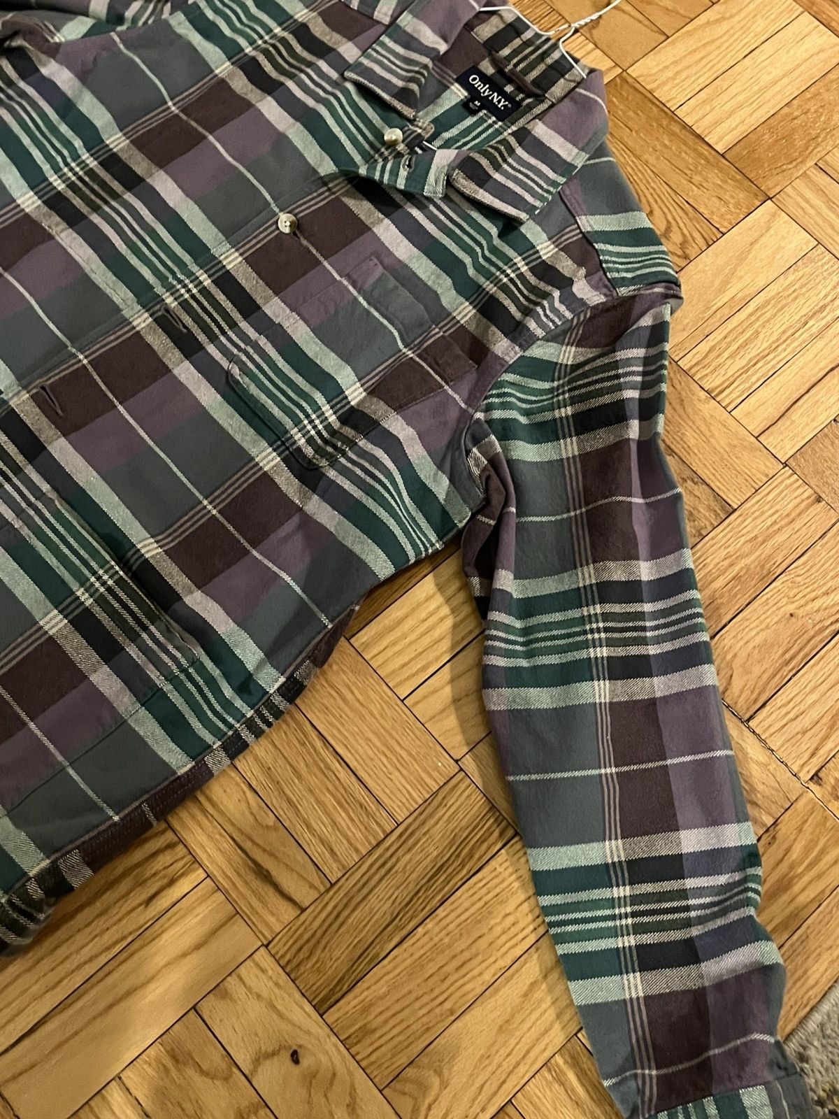 Only NY Only NY Plaid Shirt Jacket Size US M / EU 48-50 / 2 - 4 Thumbnail