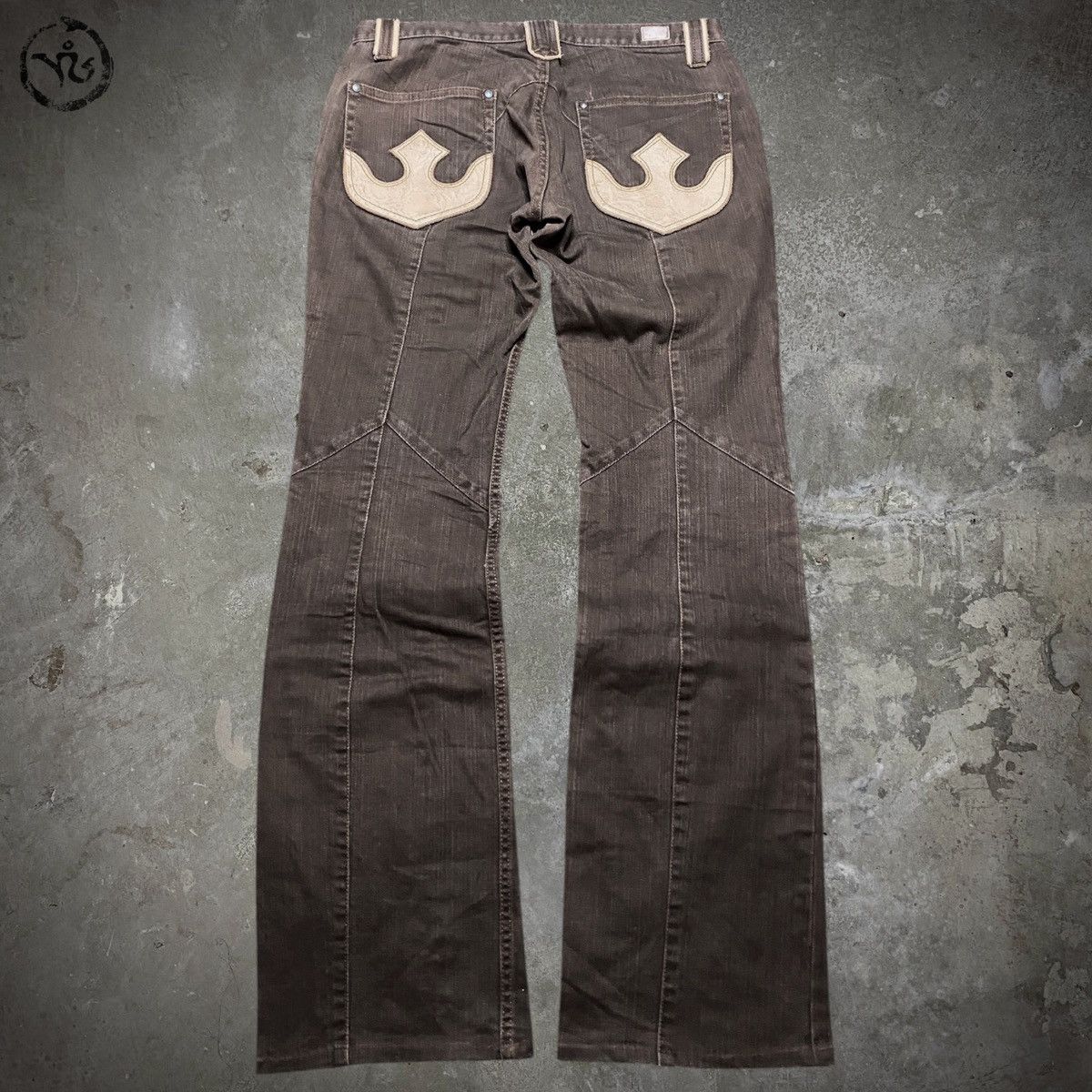 Nicole Club NCFM Western Flared Jeans Size US 32 / EU 48 - 1 Thumbnail