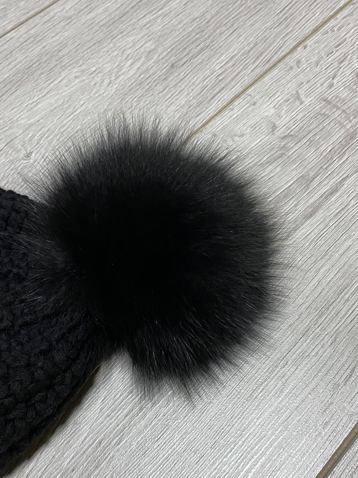 Moncler Moncler fox fur wool knitted women hat Size ONE SIZE - 4 Thumbnail