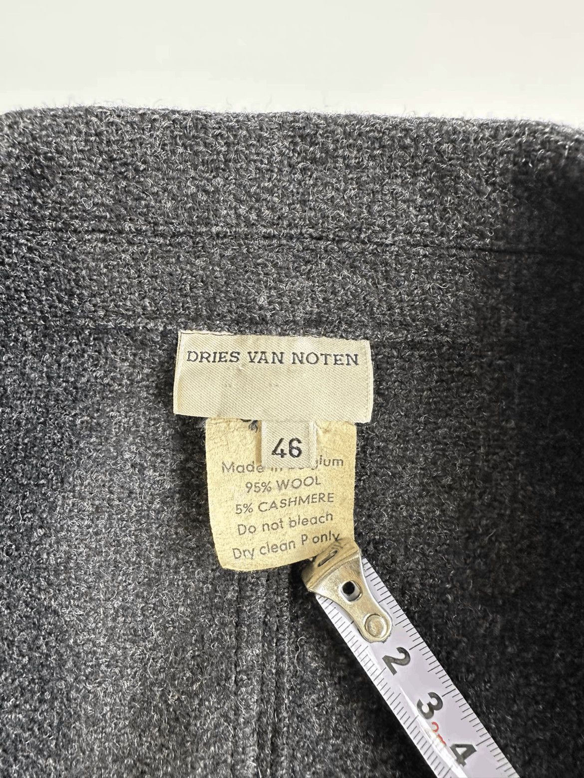 Dries Van Noten Sz 46 Dries Van Noten 98AW Cashmere Hunting Jacket-2508 Size US S / EU 44-46 / 1 - 4 Thumbnail