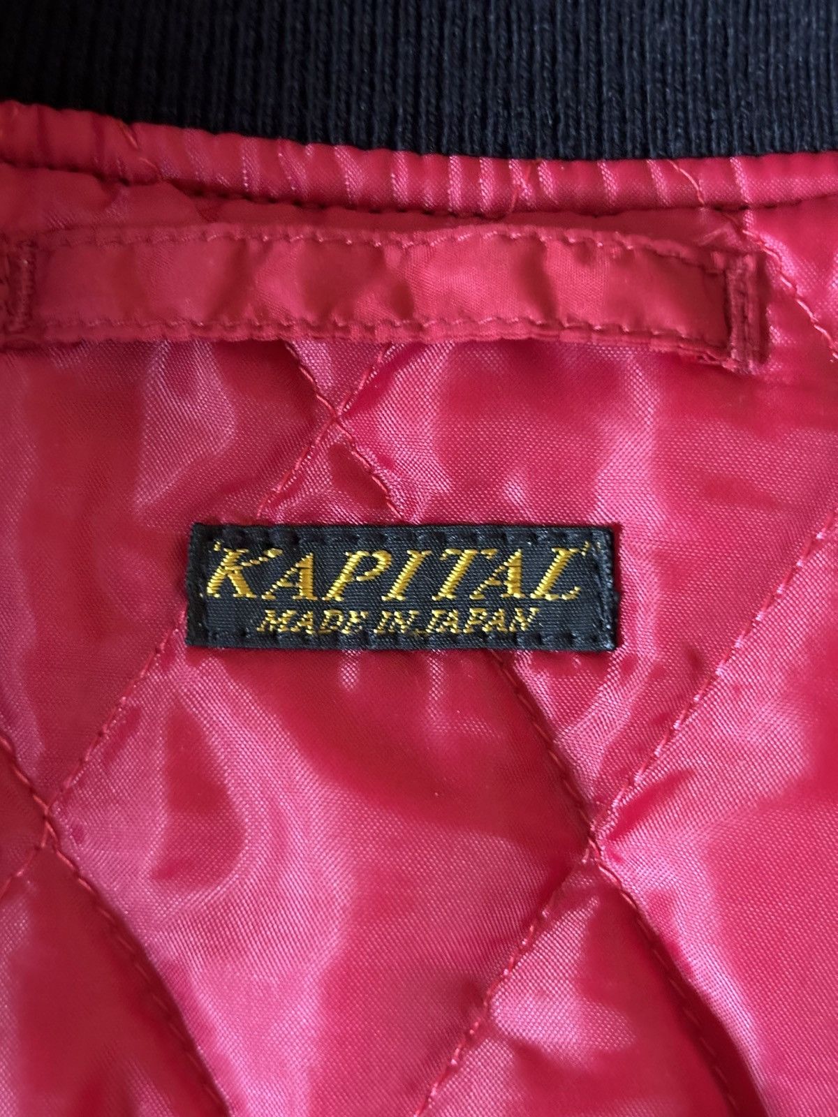 Kapital Kapital Denim Bomber Ma-1 Size US S / EU 44-46 / 1 - 6 Thumbnail