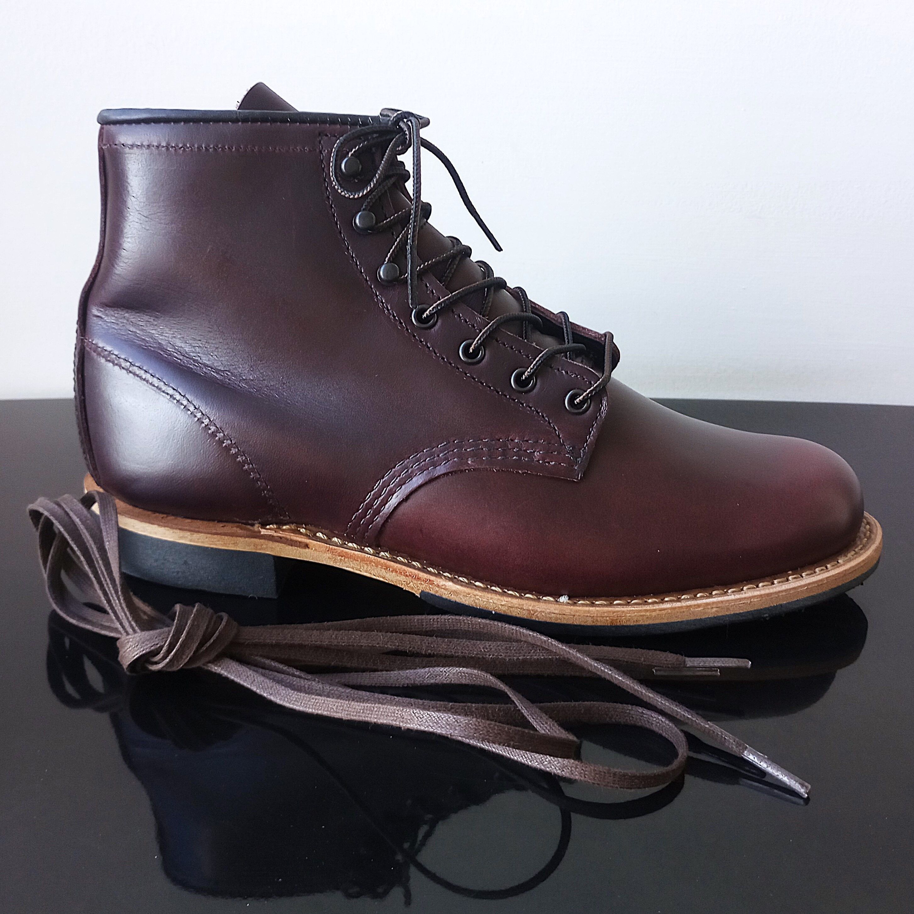 Red Wing Red Wing Heritage Men's Beckman 6-Inch Boot in Black Cherry Size US 8 / EU 41 - 6 Thumbnail