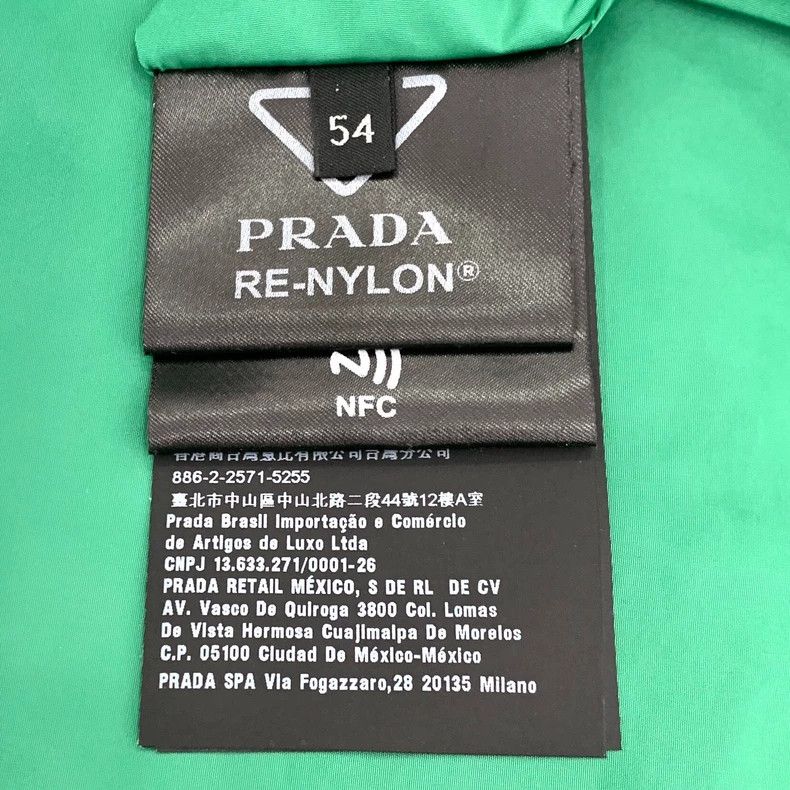 Prada Prada Green logo letter hooded zipper jacket 2501-Nextarrow Size US L / EU 52-54 / 3 - 7 Thumbnail
