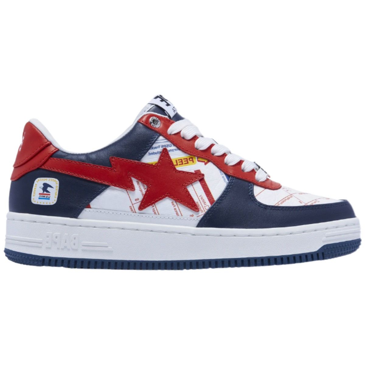 Bape A Bathing Ape Bapesta USPS 2022 Size US 8.5 / EU 41-42 - 1 Thumbnail