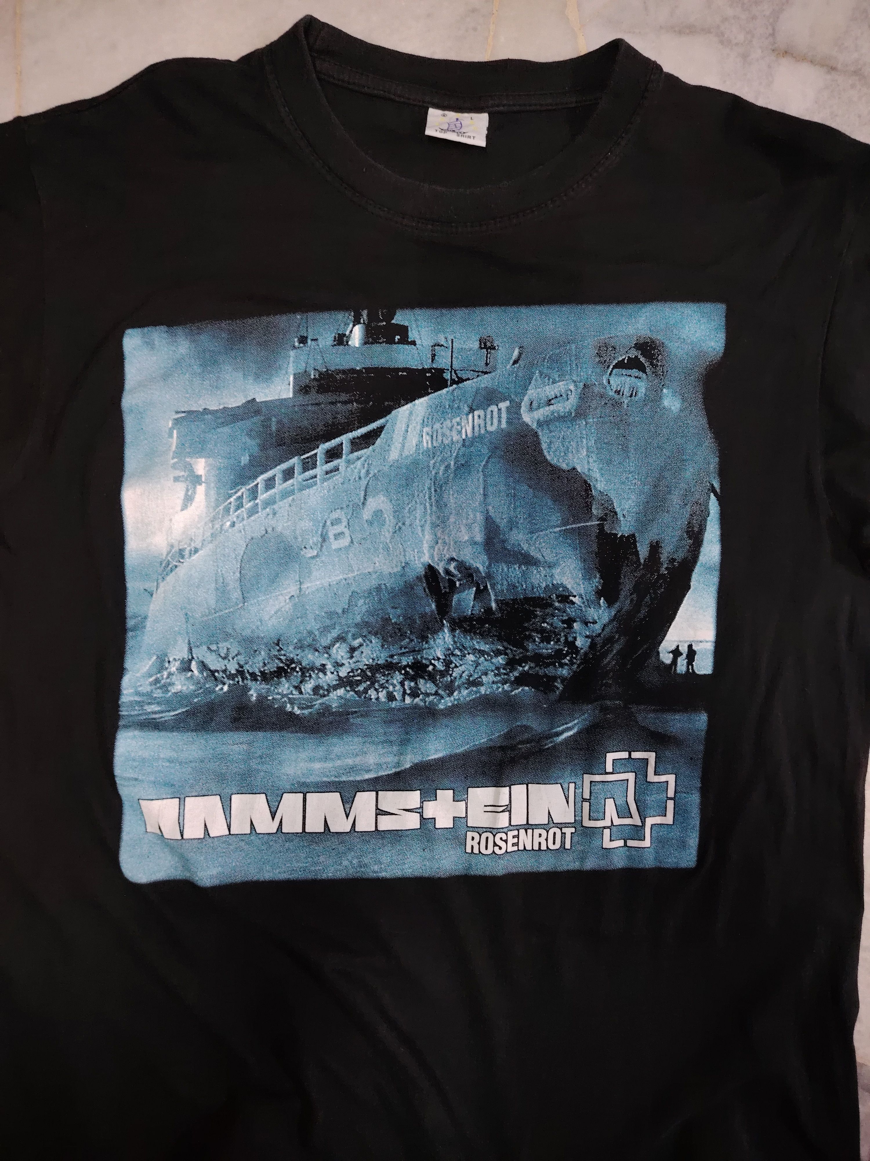 Band Tees × Vintage Vintage Rammstein Rosenrot t shirt Size US L / EU 52-54 / 3 - 3 Thumbnail