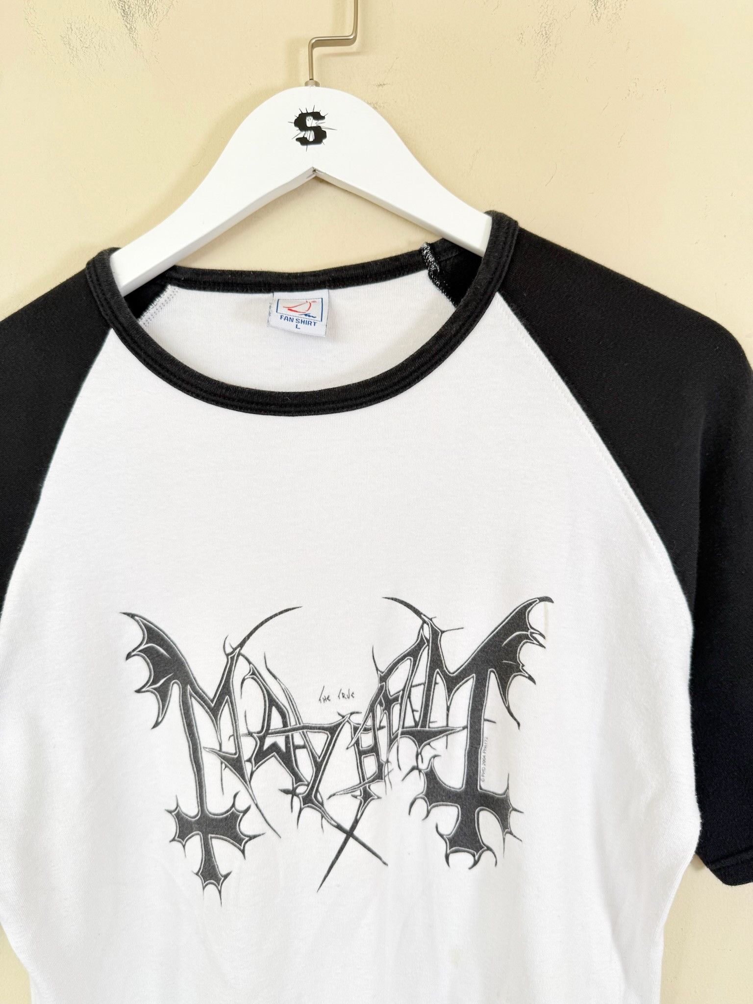 Vintage VINTAGE MAYHEM BASEBALL TEE Size US L / EU 52-54 / 3 - 3 Thumbnail