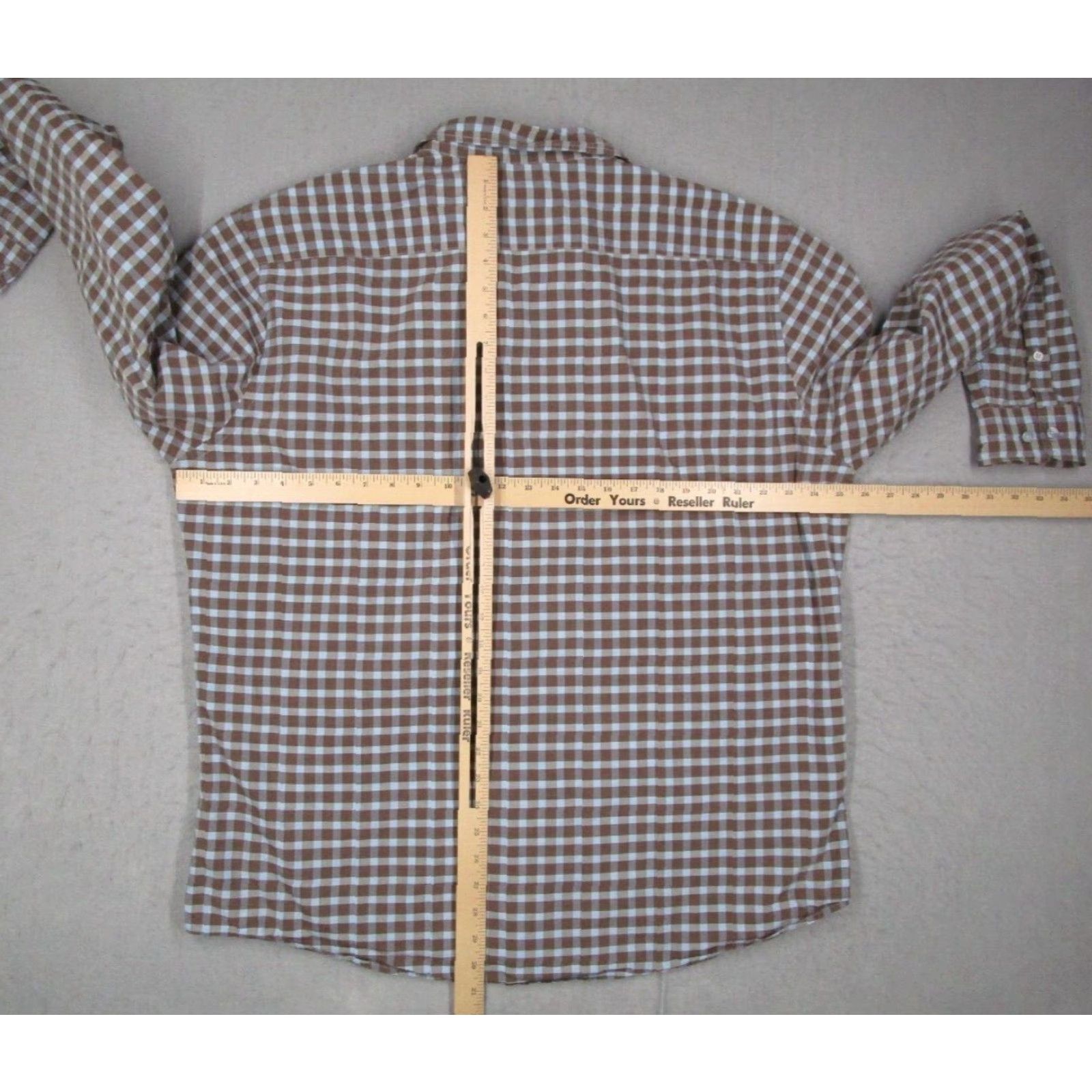 Rodd & Gunn VINTAGE Rodd Gunn Men's Shirt 3XL Long Sleeve Casual Check Blue Winter Mens Size US XXL / EU 58 / 5 - 5 Thumbnail