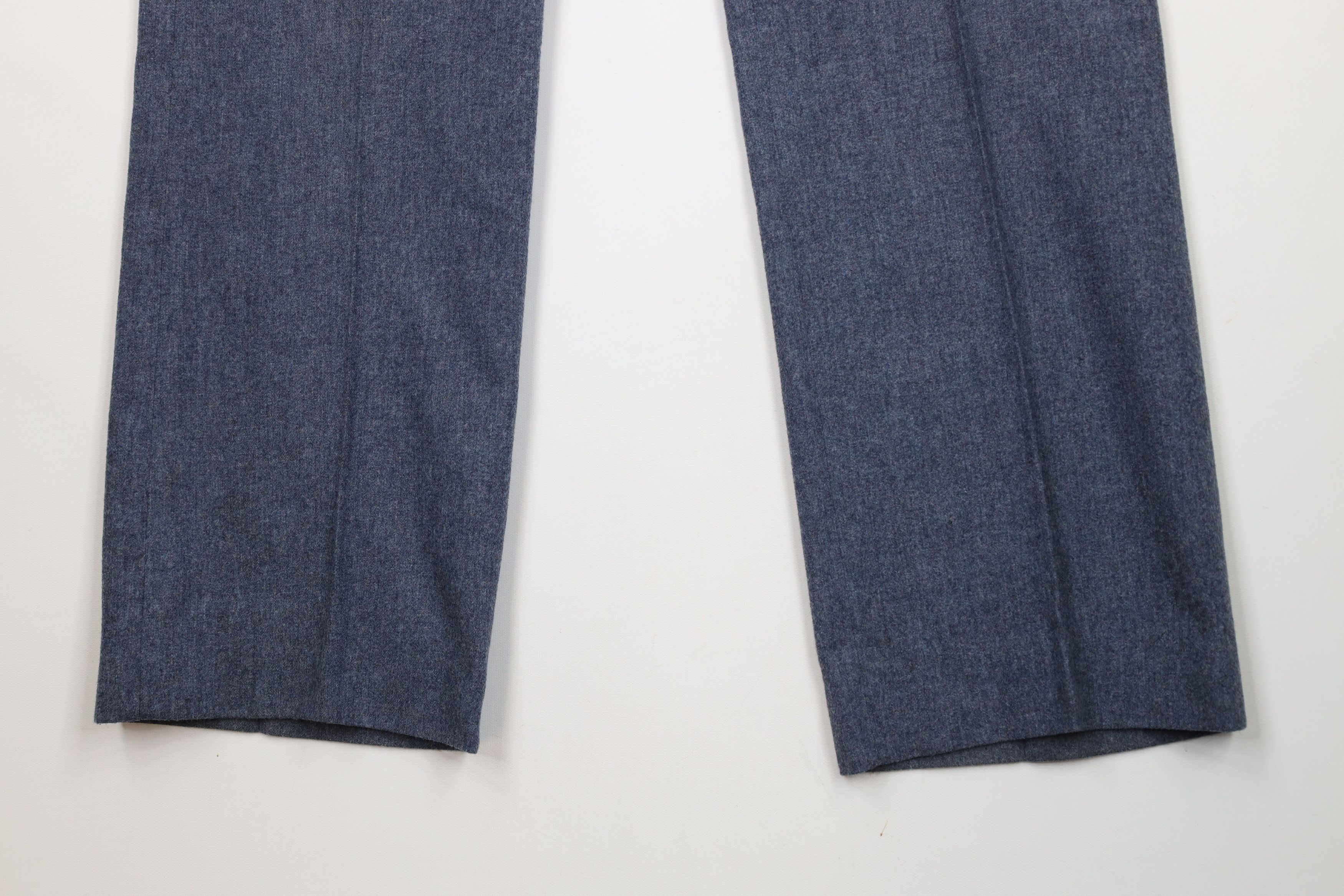 Vintage Vintage 60s 70s Streetwear Wide Leg Chino Pants Blue USA Size US 36 / EU 52 - 4 Thumbnail