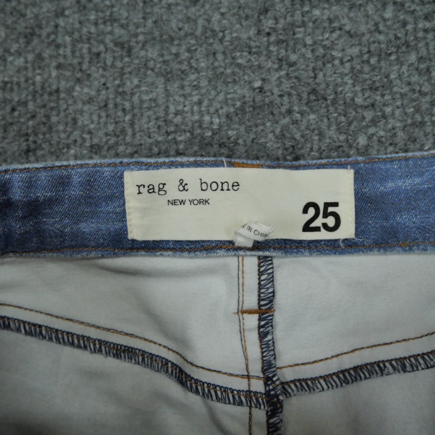Rag & Bone **Patchwork Blue Women's 25 Regular Fit Leggings** User: **Patchwork Blue Womens 25 Regular Fit Leggings** Size 42" / US 20 - 5 Thumbnail