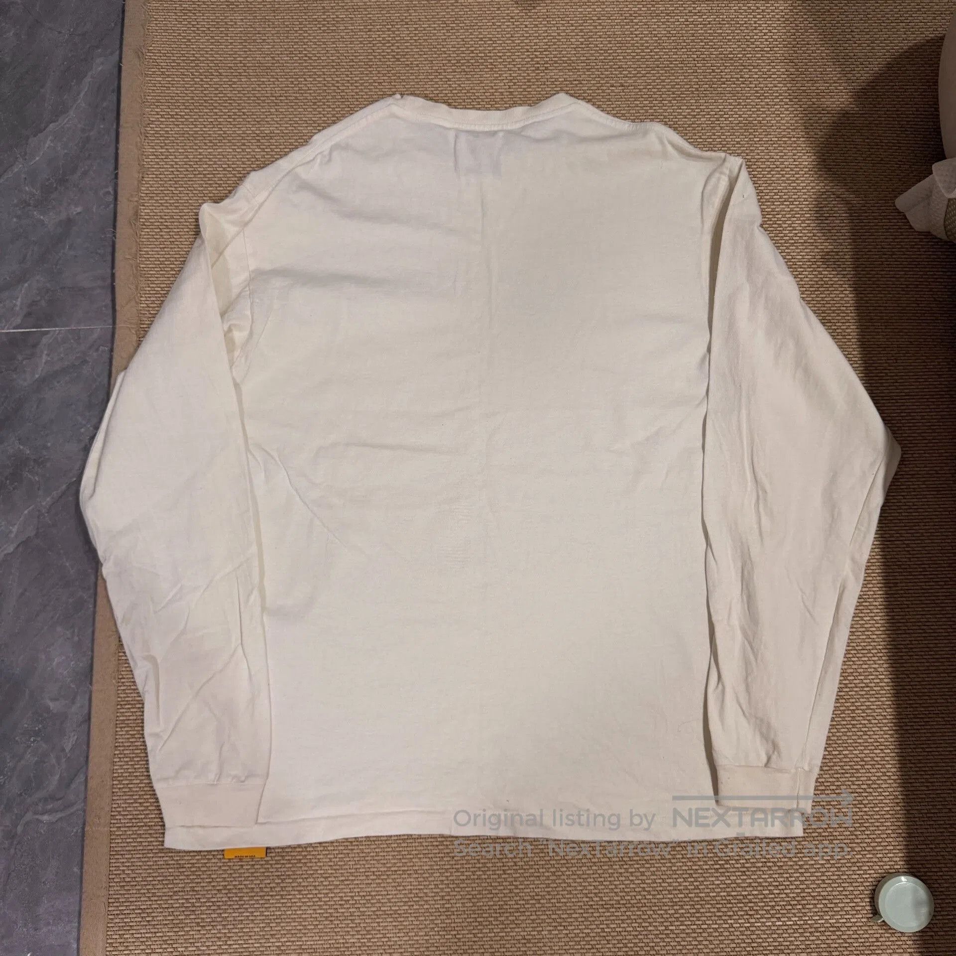 Gallery Dept. Gallery Dept Beige Small Logo Longsleeve. Size US L / EU 52-54 / 3 - 2 Thumbnail
