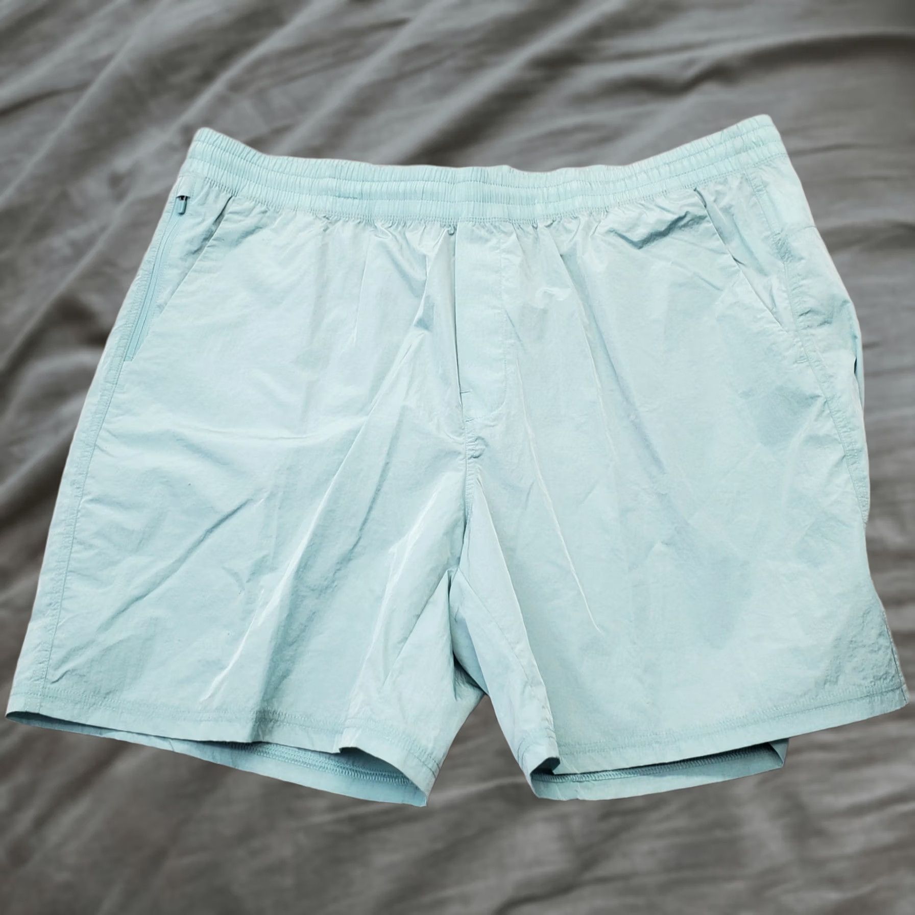 Vintage VRST All-In Unlined Shorts Mens XXL Green Athletic Elastic Waist UV Protection Size US 39 - 1 Thumbnail