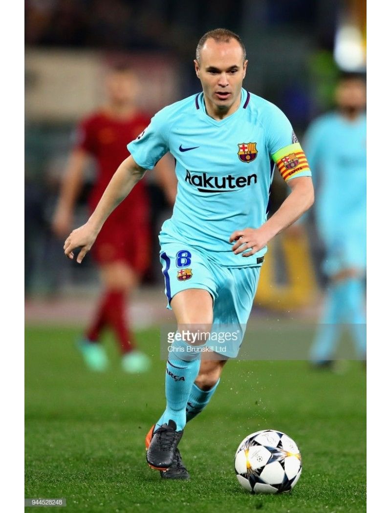 Nike Player issue 17/18 Barça Away — Andrés Iniesta #8 BNWT Size US M / EU 48-50 / 2 - 4 Thumbnail