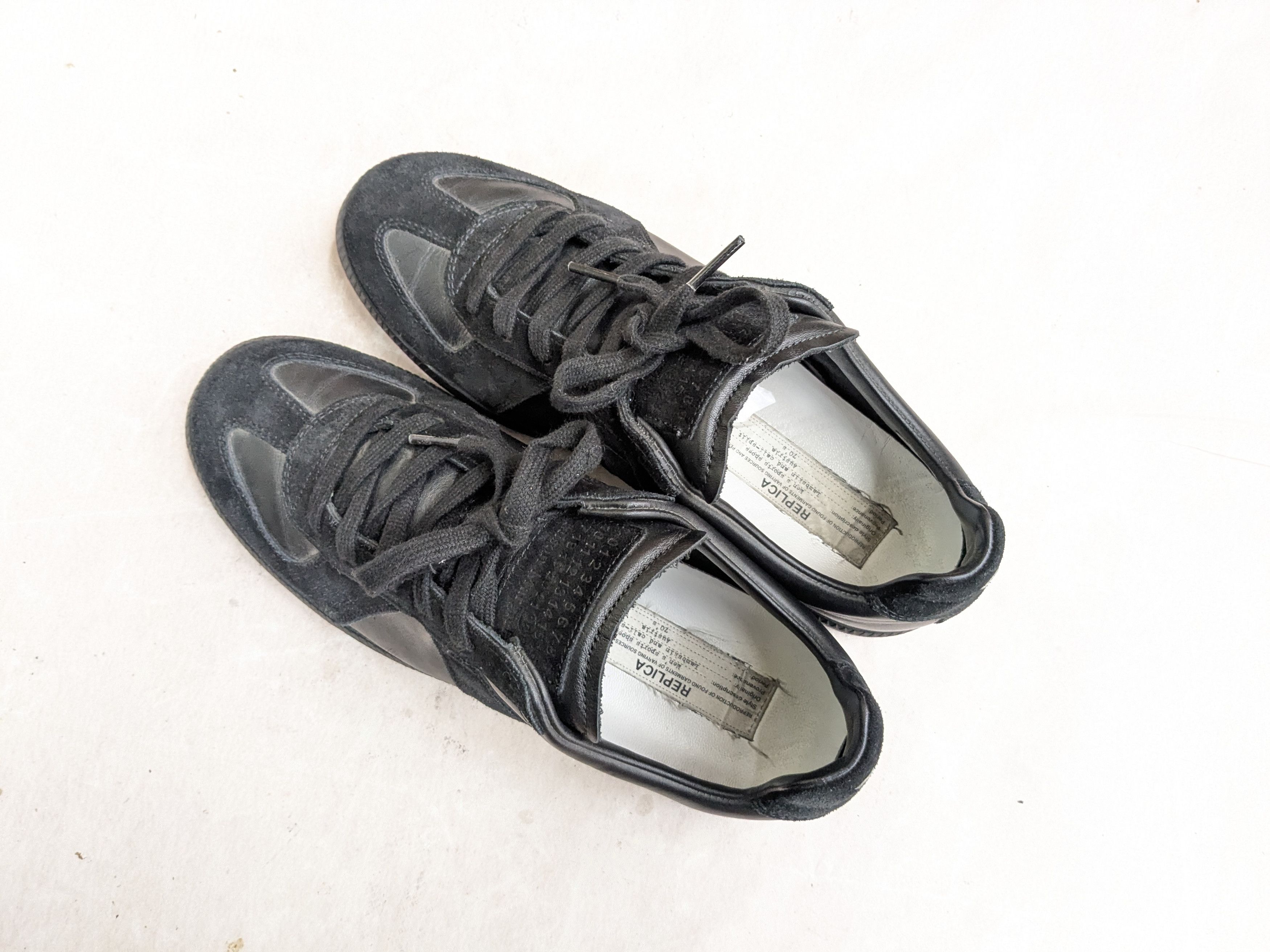 Maison Margiela Maison Margiela Replica GAT Black 8 41 Low Tops Size US 8 / EU 41 - 12 Thumbnail