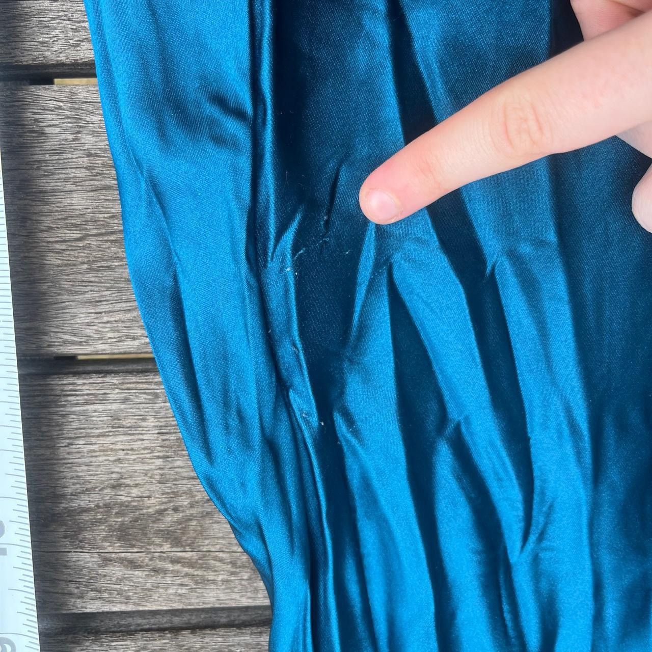 Other Early 2000s Y2K Metallic Blue Embellished Tank Top Size M / US 6-8 / IT 42-44 - 5 Thumbnail