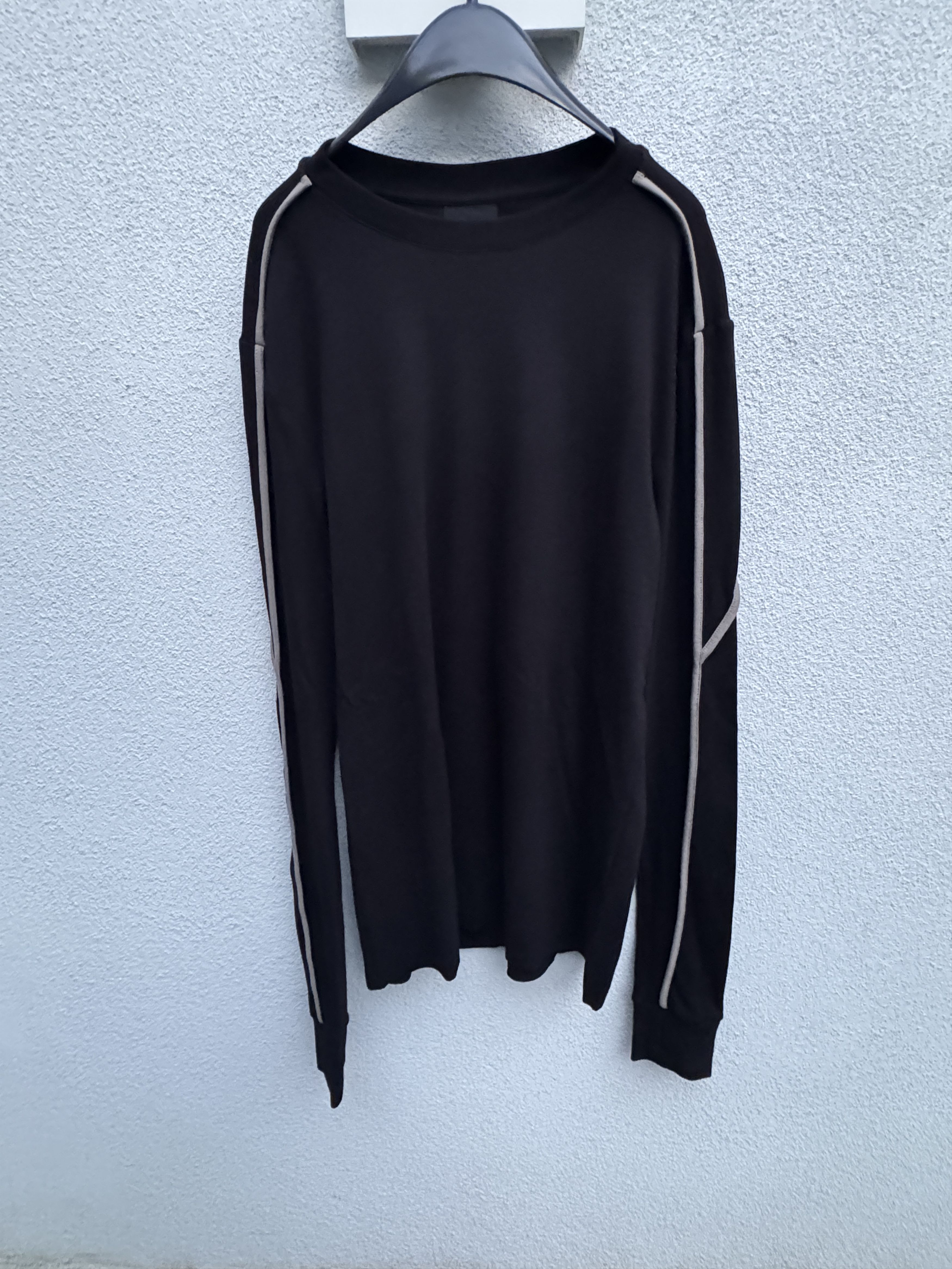 Thom Krom Thom Krom Black Longsleeve Cotton Sweater M Size US M / EU 48-50 / 2 - 1 Thumbnail