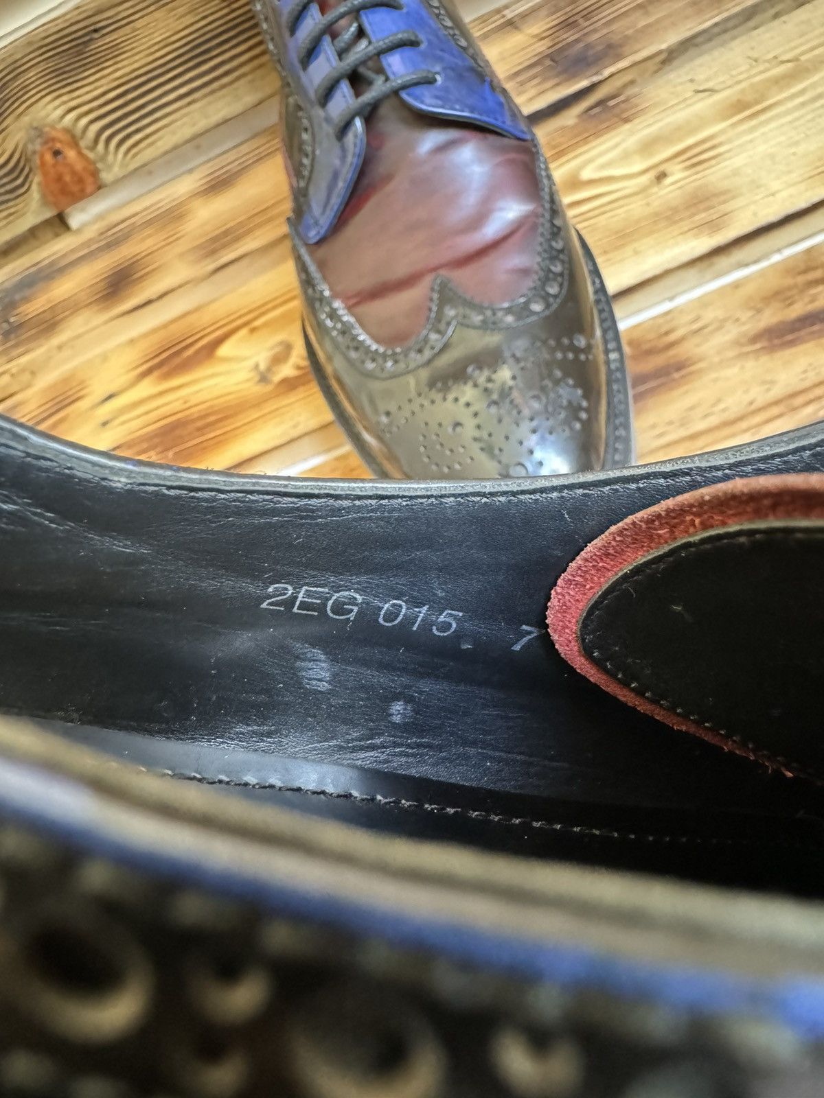 Prada Brogue platform leather derby Size US 8 / EU 41 - 9 Thumbnail