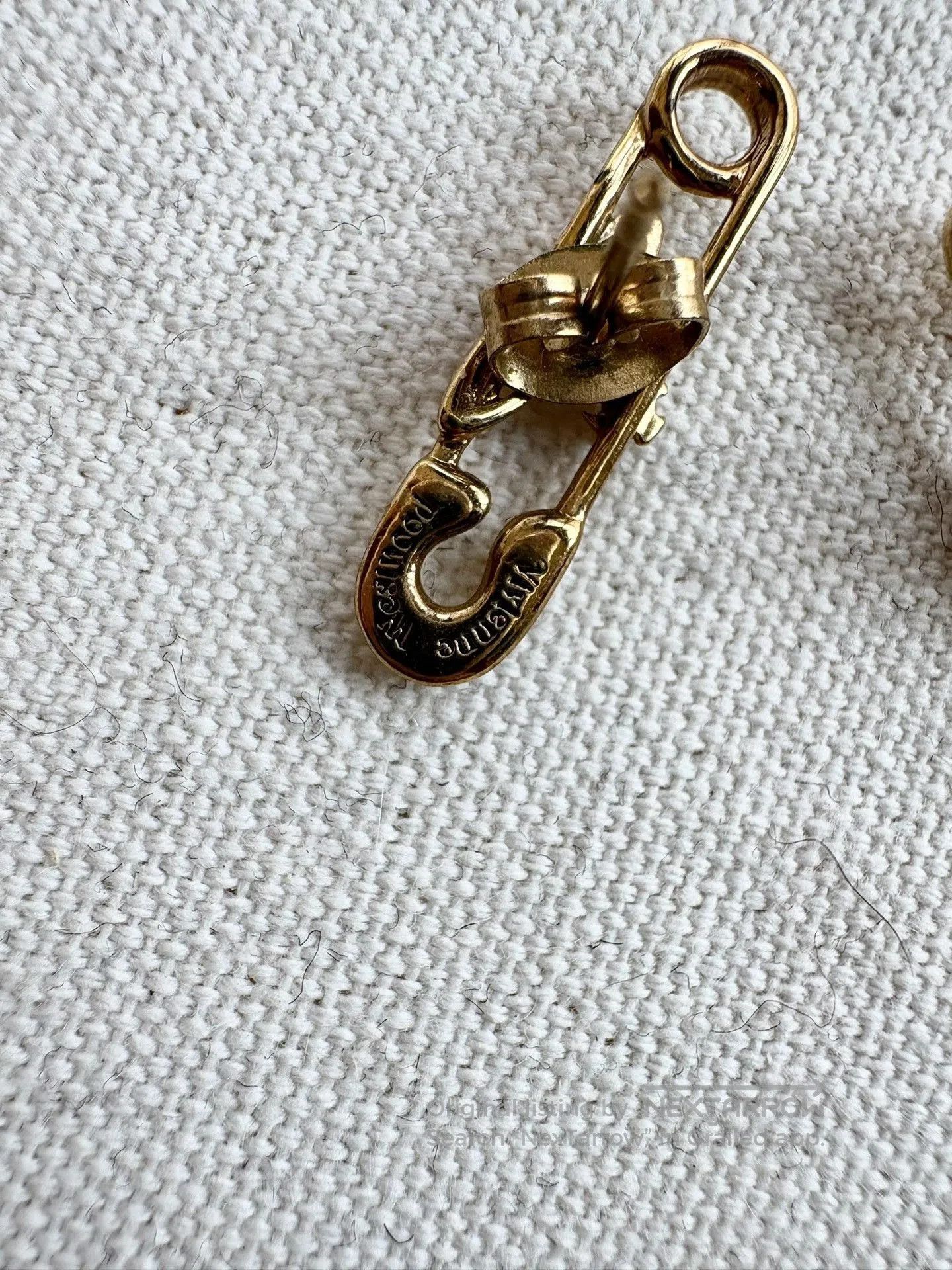 Vivienne Westwood Vivienne Westwood Vintage Saturn Earrings. Size ONE SIZE - 4 Thumbnail