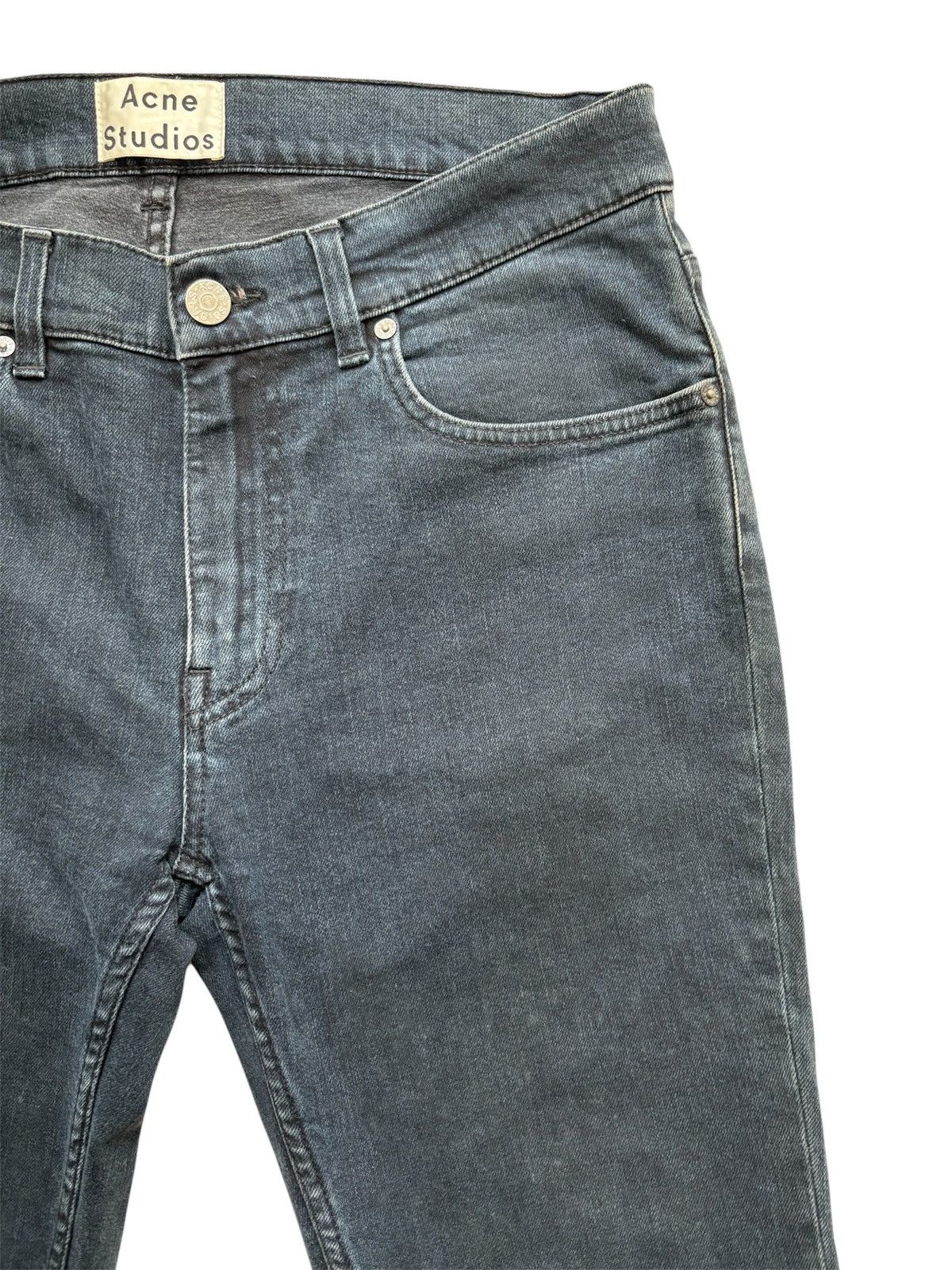 Acne Studios Acne Studios ACE Blue/Black Skinny Jeans Denim Size US 32 / EU 48 - 9 Thumbnail