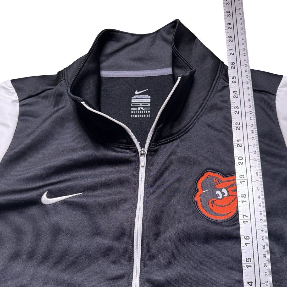Nike Nike Women's Baltimore Orioles Track Full Zip Jacket L Size L / US 10 / IT 46 - 5 Thumbnail
