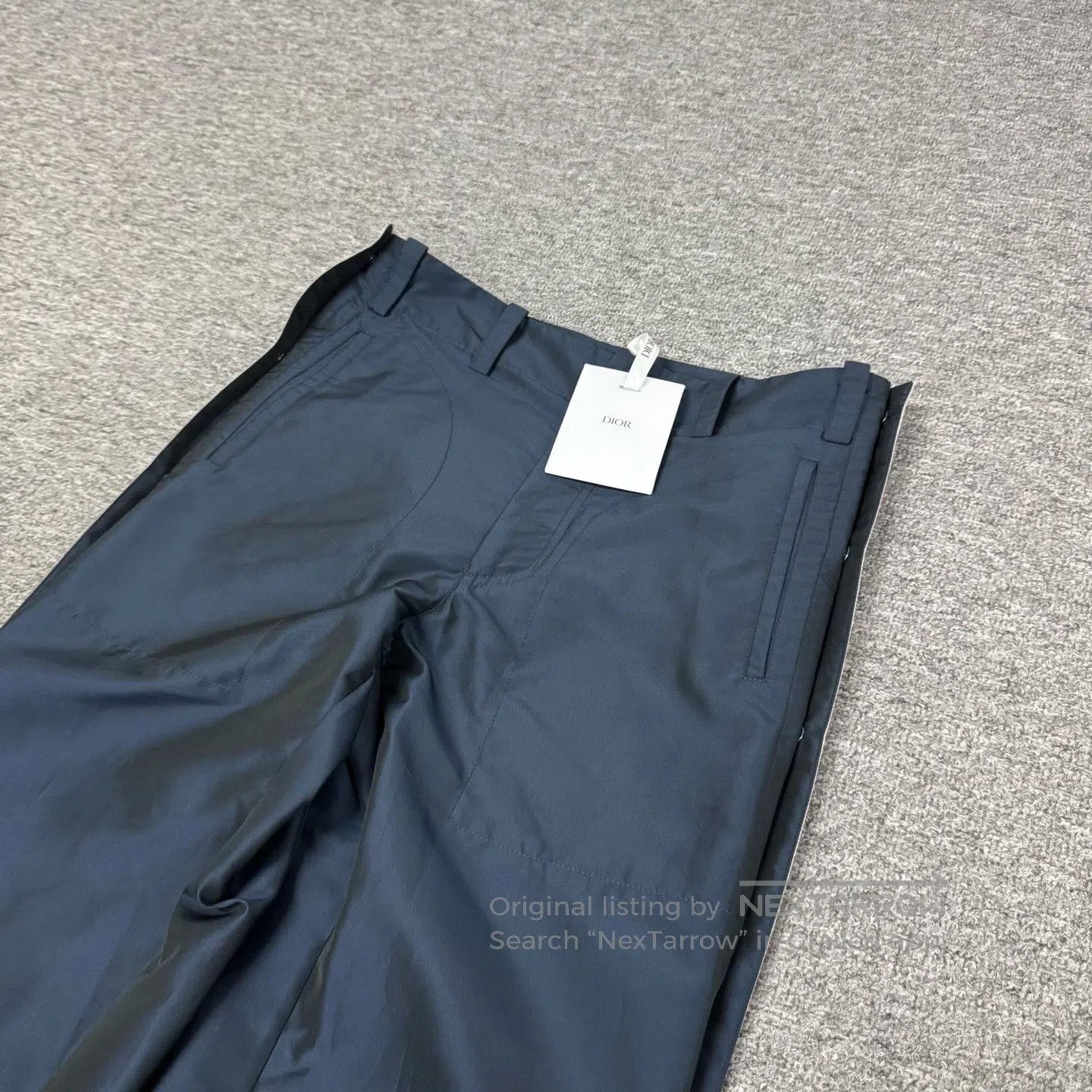 Dior Dior SIZE S Alphabetic patterned letter; wide-leg casual pa Size 26" / US 2 / IT 38 - 3 Thumbnail