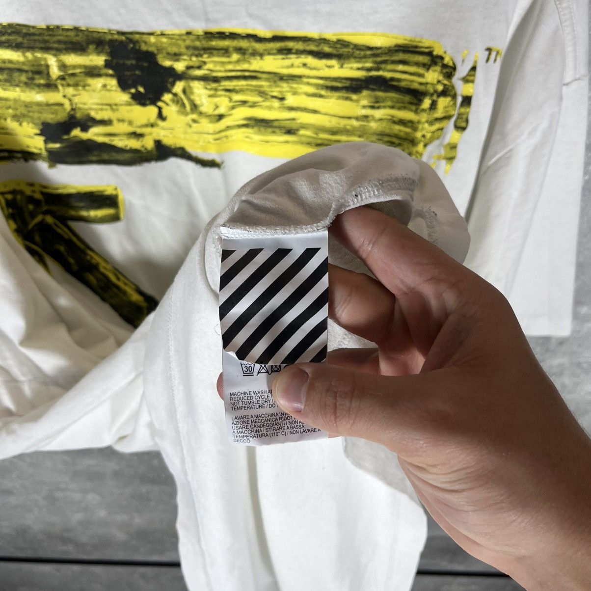 Off-White OFF WHITE ACRYLIC ARROWS VINTAGE TEE TSHIRT VIRGIL ABLOH Size US XL / EU 56 / 4 - 16 Thumbnail