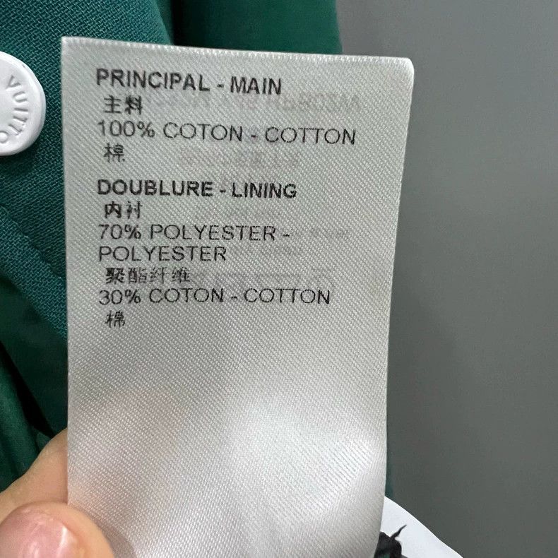 Louis Vuitton Louis Vuitton Green patchwork logo jacket 2501-Nextarrow Size US M / EU 48-50 / 2 - 3 Thumbnail