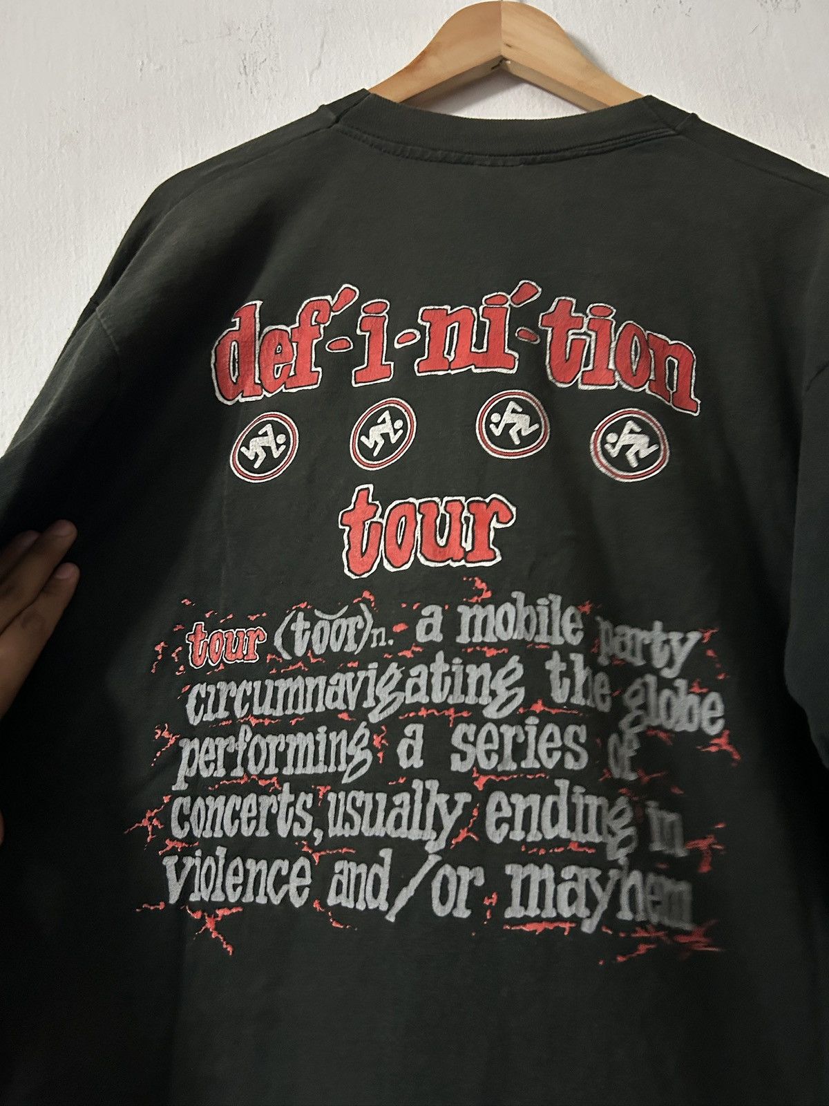 Band Tees Vintage DRI Longsleeve trash band metal punk rock Size US XL / EU 56 / 4 - 6 Thumbnail