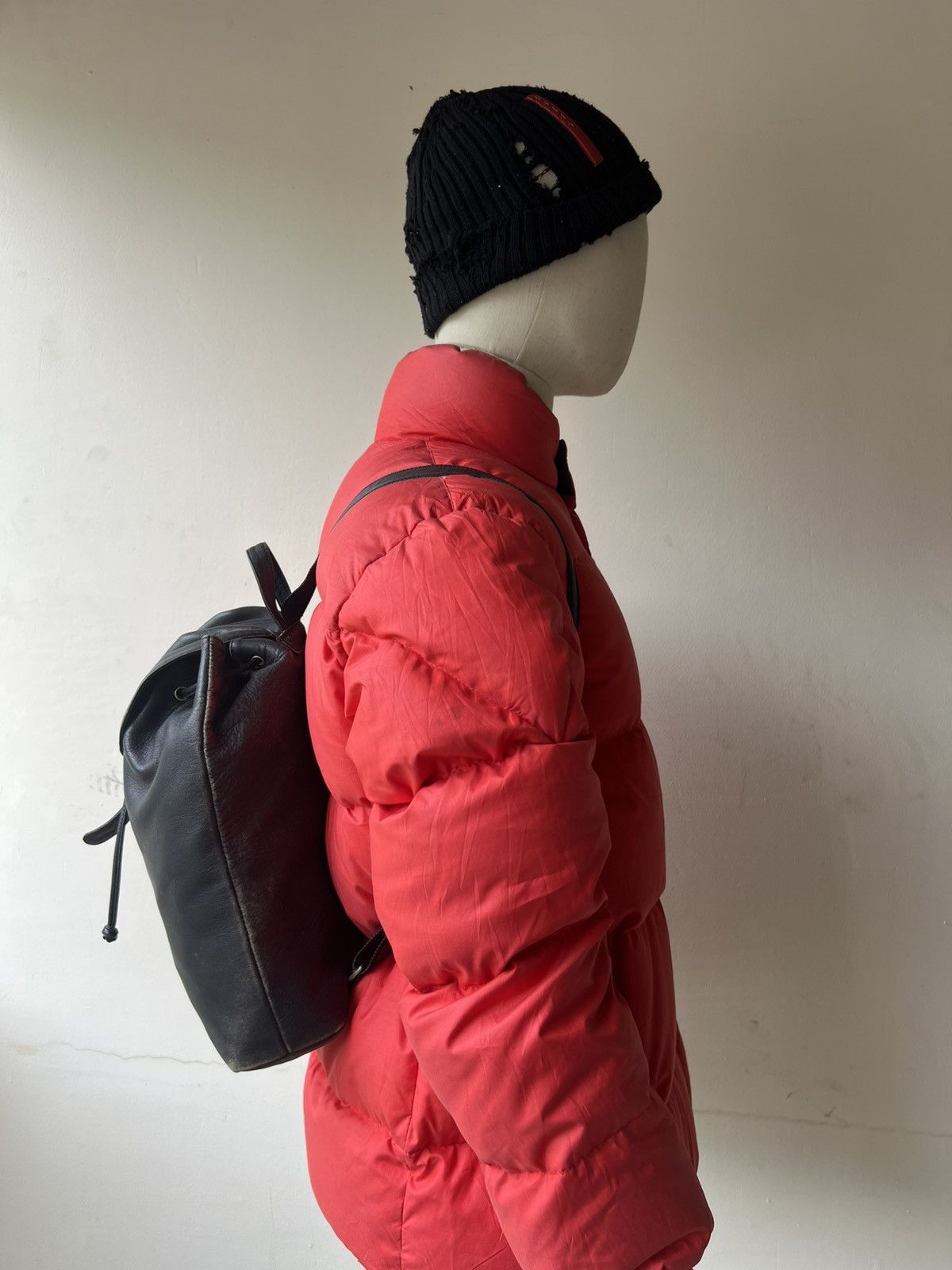 Leather Spiaggia Japan Faded Patina Leather Backpack Rucksack Bag Size ONE SIZE - 4 Thumbnail