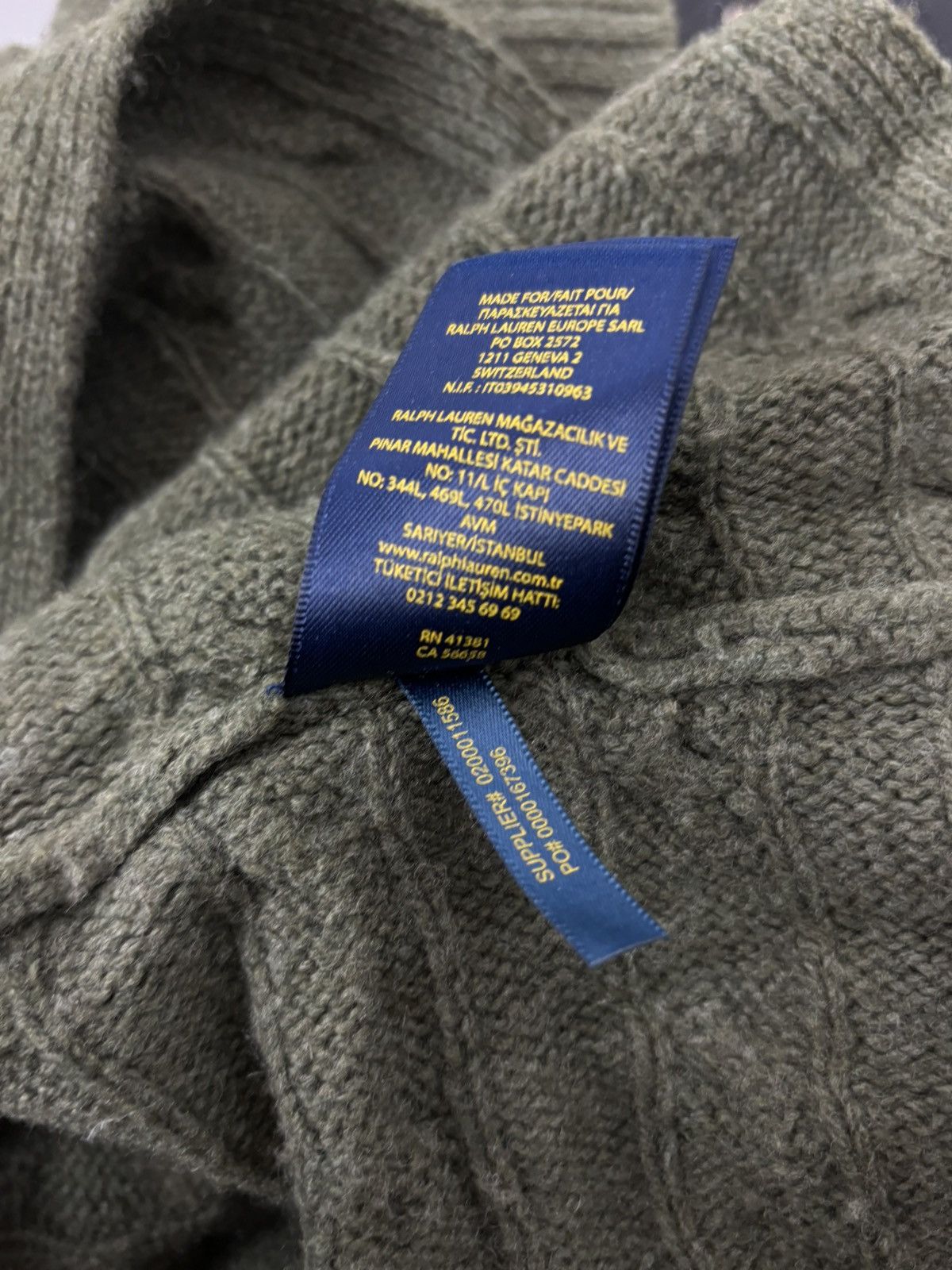 Polo Ralph Lauren Polo Ralph Lauren Cable Knit Cashmere Wool Turtleneck Vest Size S / US 4 / IT 40 - 9 Thumbnail