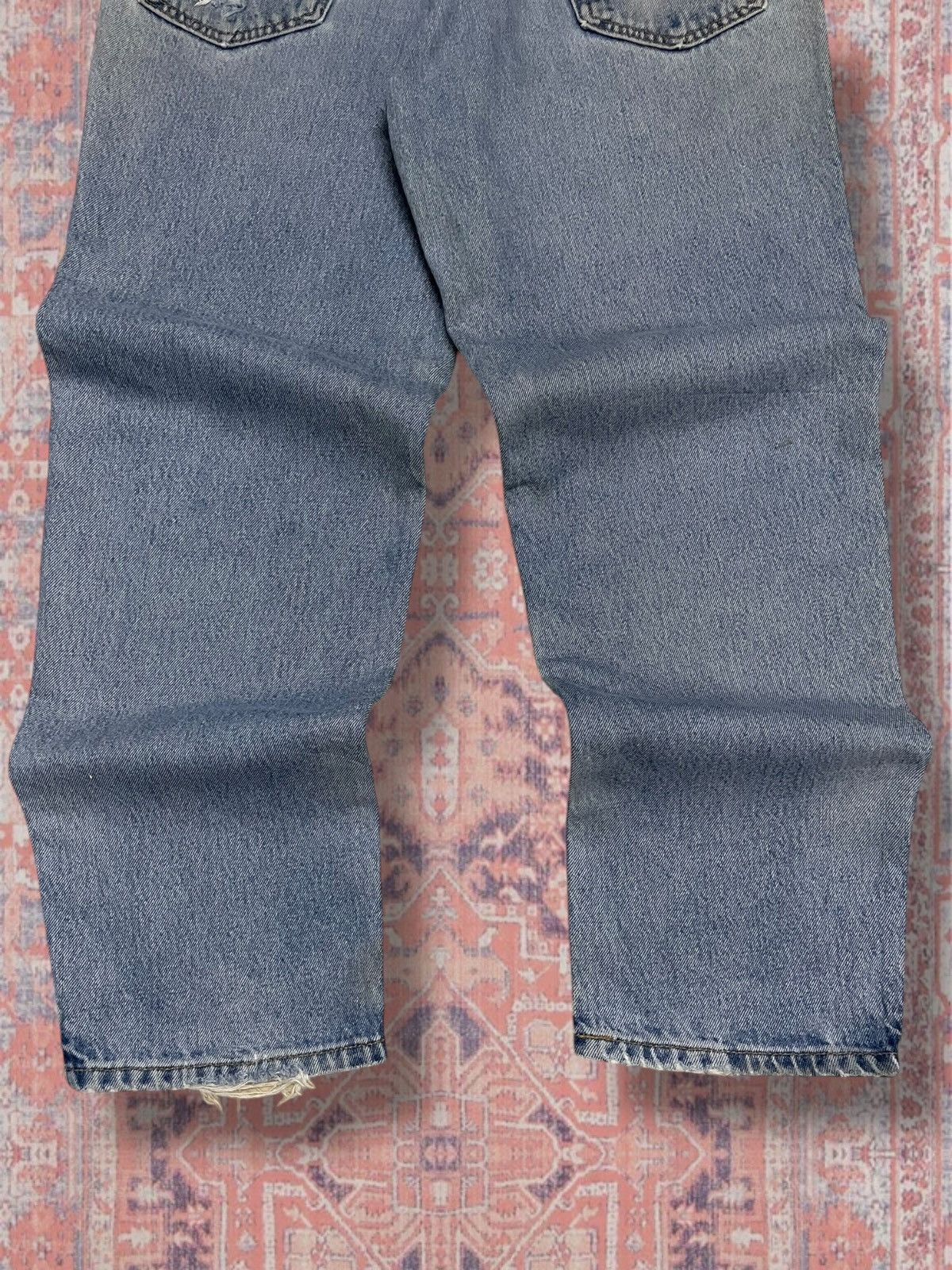 Levi's Vintage Clothing Vintage 1990s Designer Levis Strauss & Co 550 Distressed Size US 32 / EU 48 - 11 Thumbnail