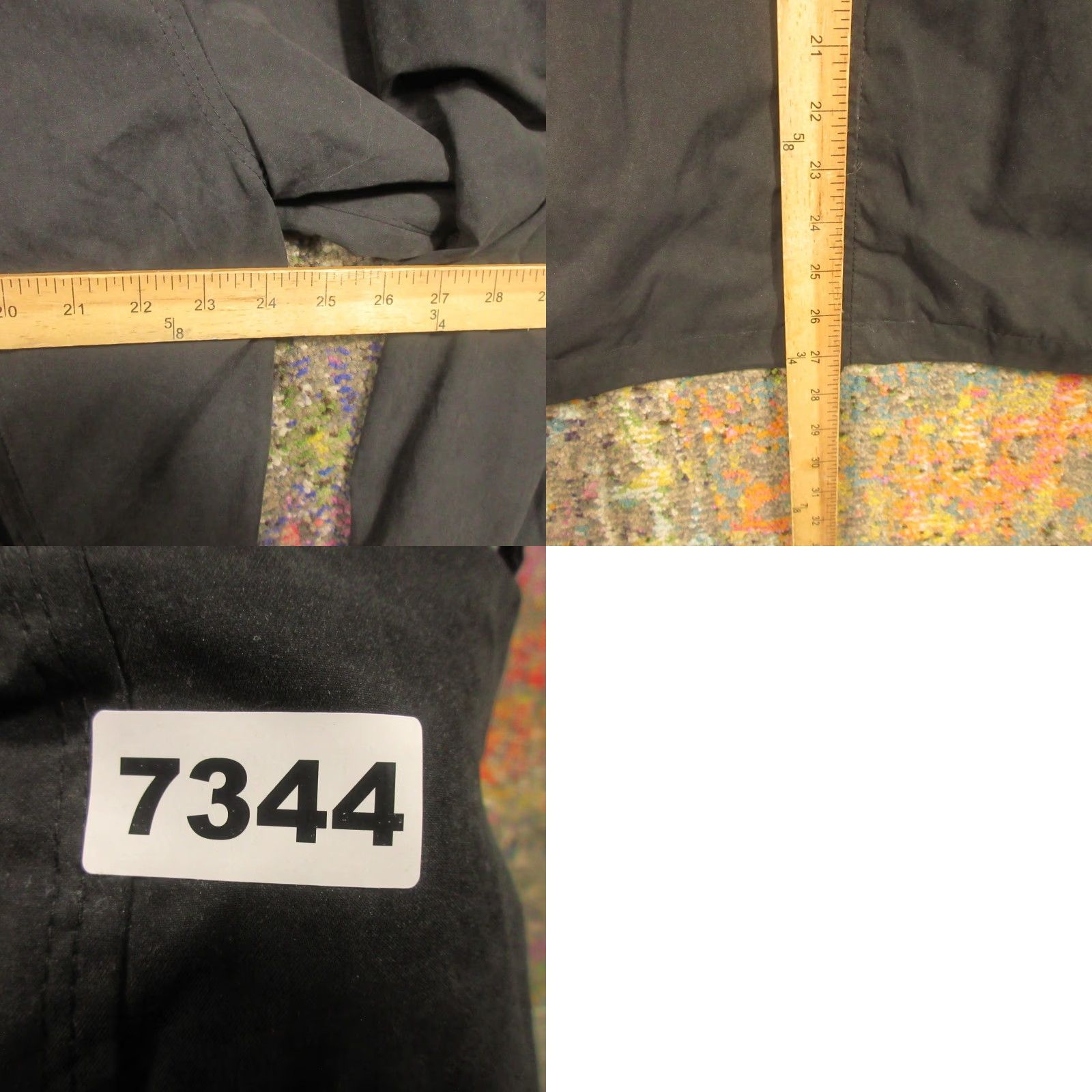 London Fog London Fog Lightweight Golf Jacket Bomber Men's Large Black Lined EUC Size US L / EU 52-54 / 3 - 8 Thumbnail