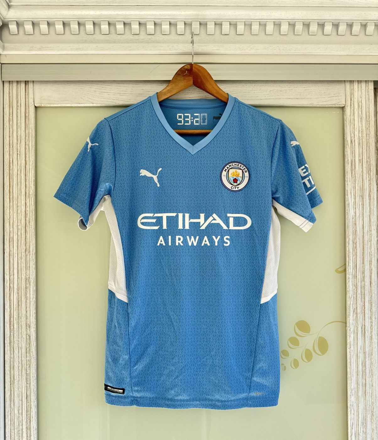 Puma Manchester City 2021-2022 Home Soccer Jersey Football Shirt Size US S / EU 44-46 / 1 - 1 Thumbnail