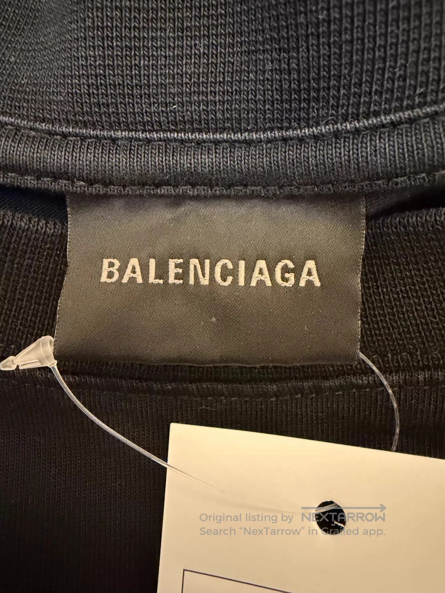 Balenciaga Black Short-Sleeve Graphic Tee - XXS. Size US XXS / EU 40 - 3 Thumbnail