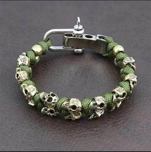 Jewelry Adjustable Skeleton Bangles Bracelet Size ONE SIZE - 5 Thumbnail