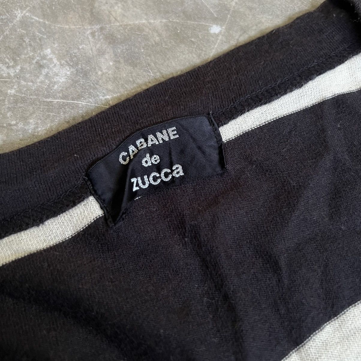 Issey Miyake Cabane De Zucca by Issey Miyake Stripe Cardigan Size US M / EU 48-50 / 2 - 5 Thumbnail