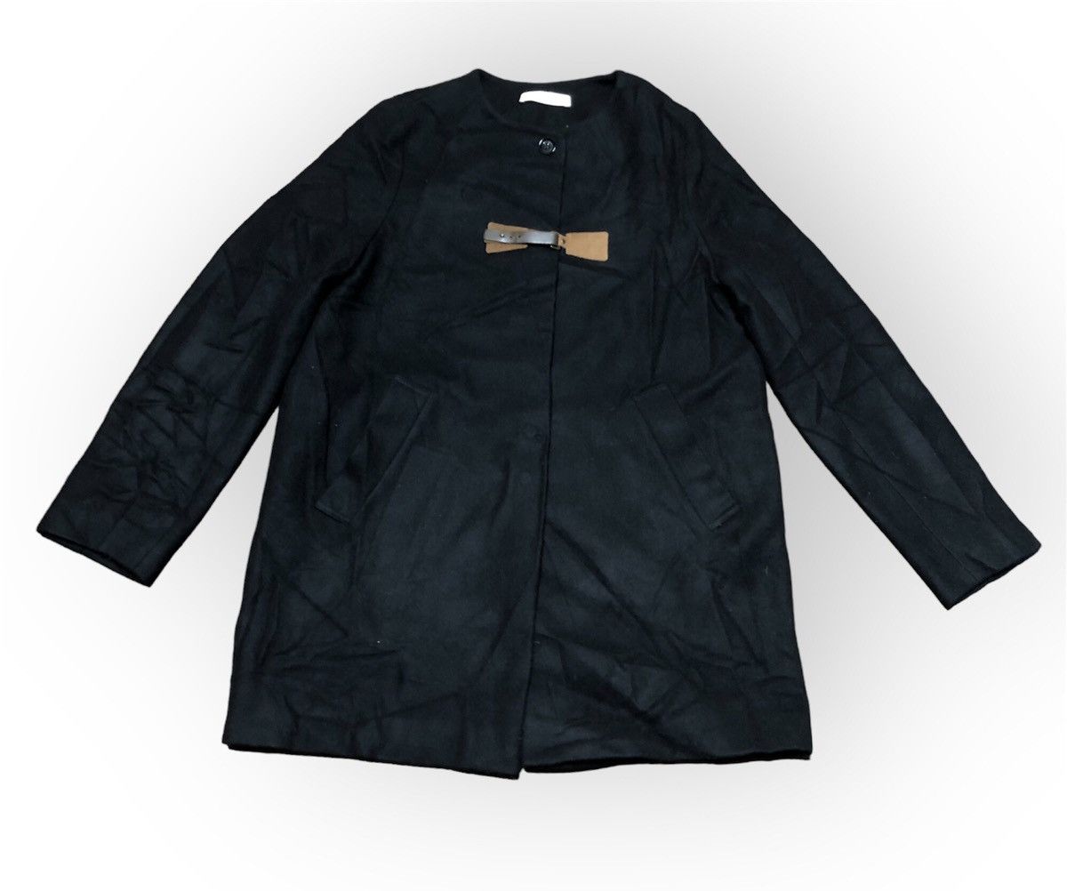 Designer Sessun Azumi Wool Jacket France designer Size M / US 6-8 / IT 42-44 - 2 Thumbnail