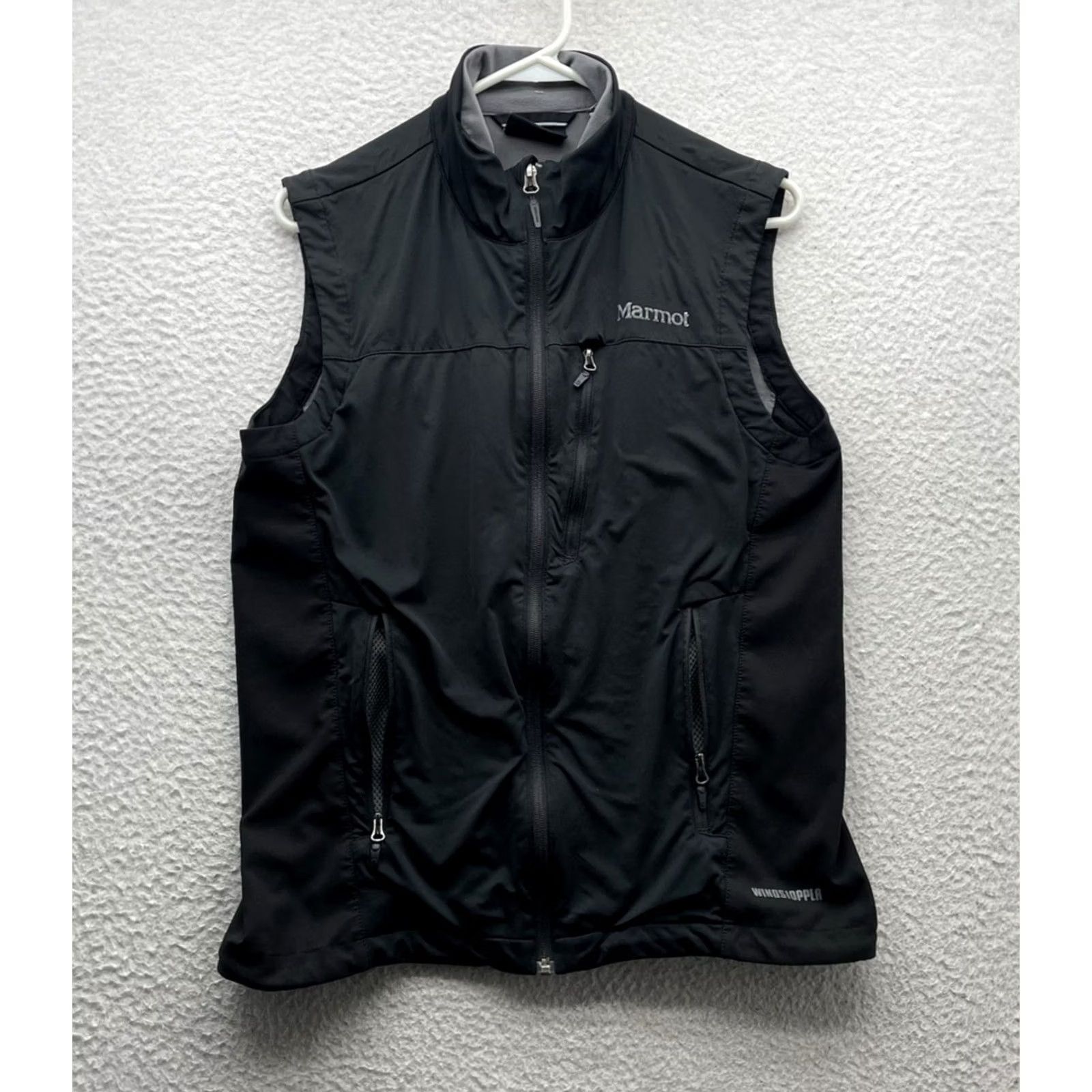 Marmot Marmot Vest Womens Small S Black Gray Windstopper Outdoor Hiking Lightweight VINTAGE No Size S / US 4 / IT 40 - 3 Thumbnail