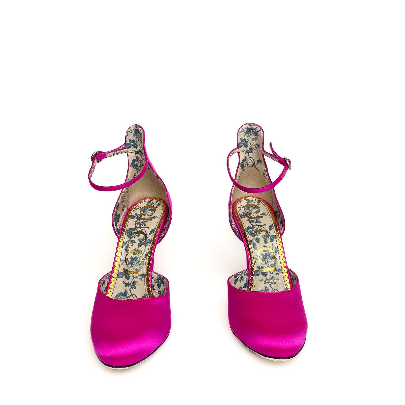 Gucci Neon Pink Heels Size US 8 / IT 38 - 4 Thumbnail