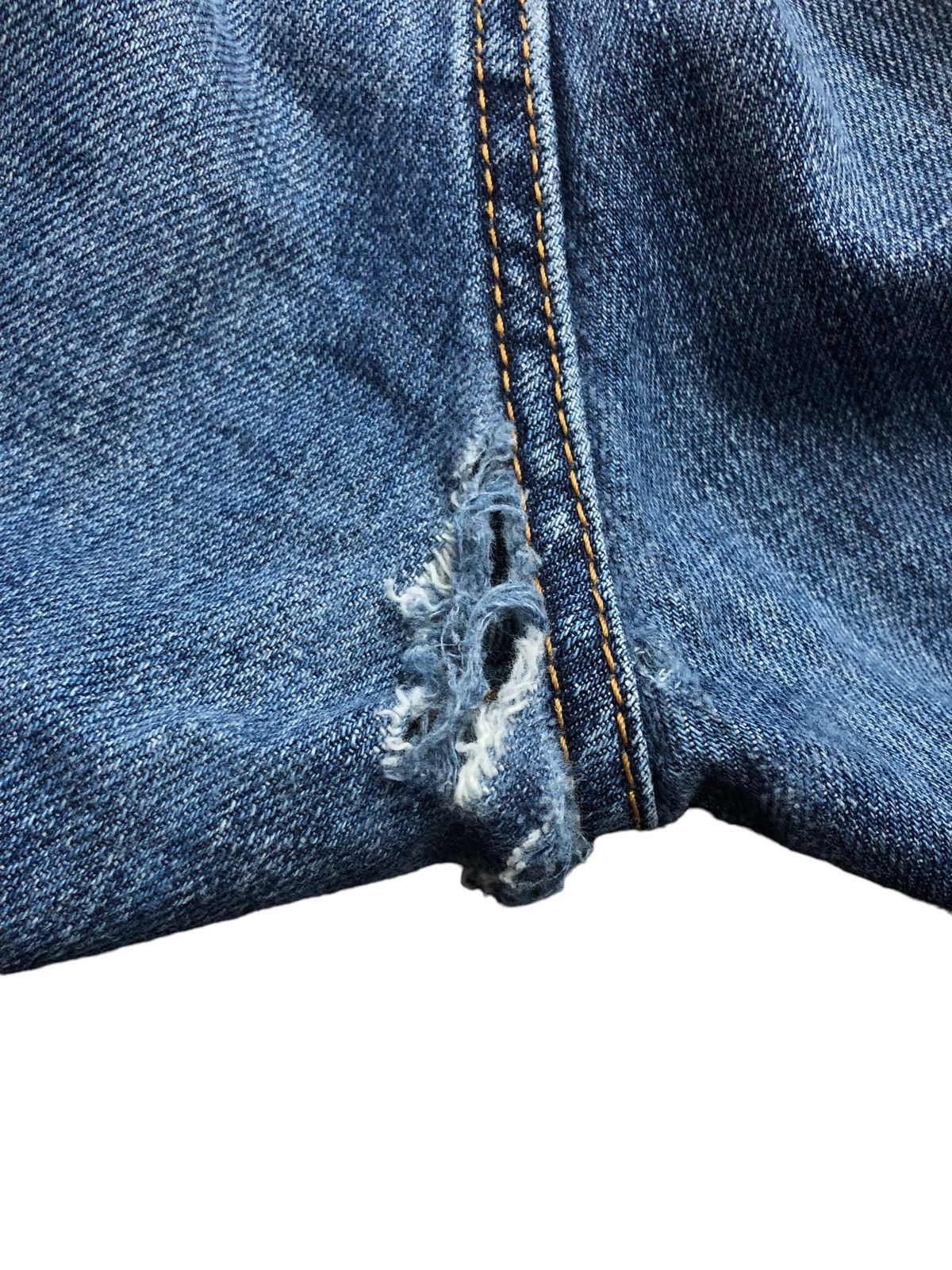 Levi's 💸LASTDROP💸 Vintage Levi's 505 Distressed Denim Jeans Size US 36 / EU 52 - 15 Thumbnail