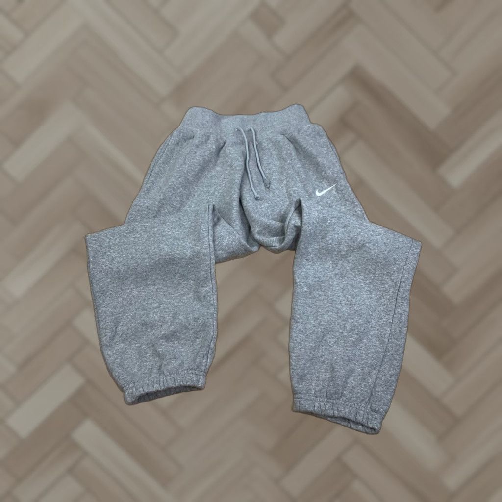 Nike Nike Fleece Joggers Womens XS Gray Activewear Logo Athleisure Casual Pants Jogger 28in Inseam Womens CSS? Size 26" / US 2 / IT 38 - 1 Thumbnail