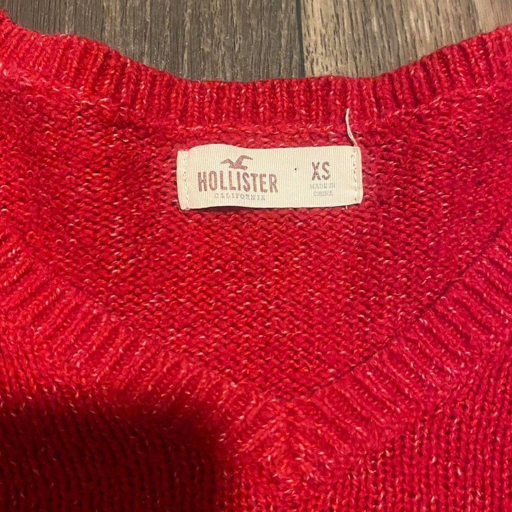 Hollister Hollister v-neck knit sweater size XS Size XS / US 0-2 / IT 36-38 - 3 Thumbnail