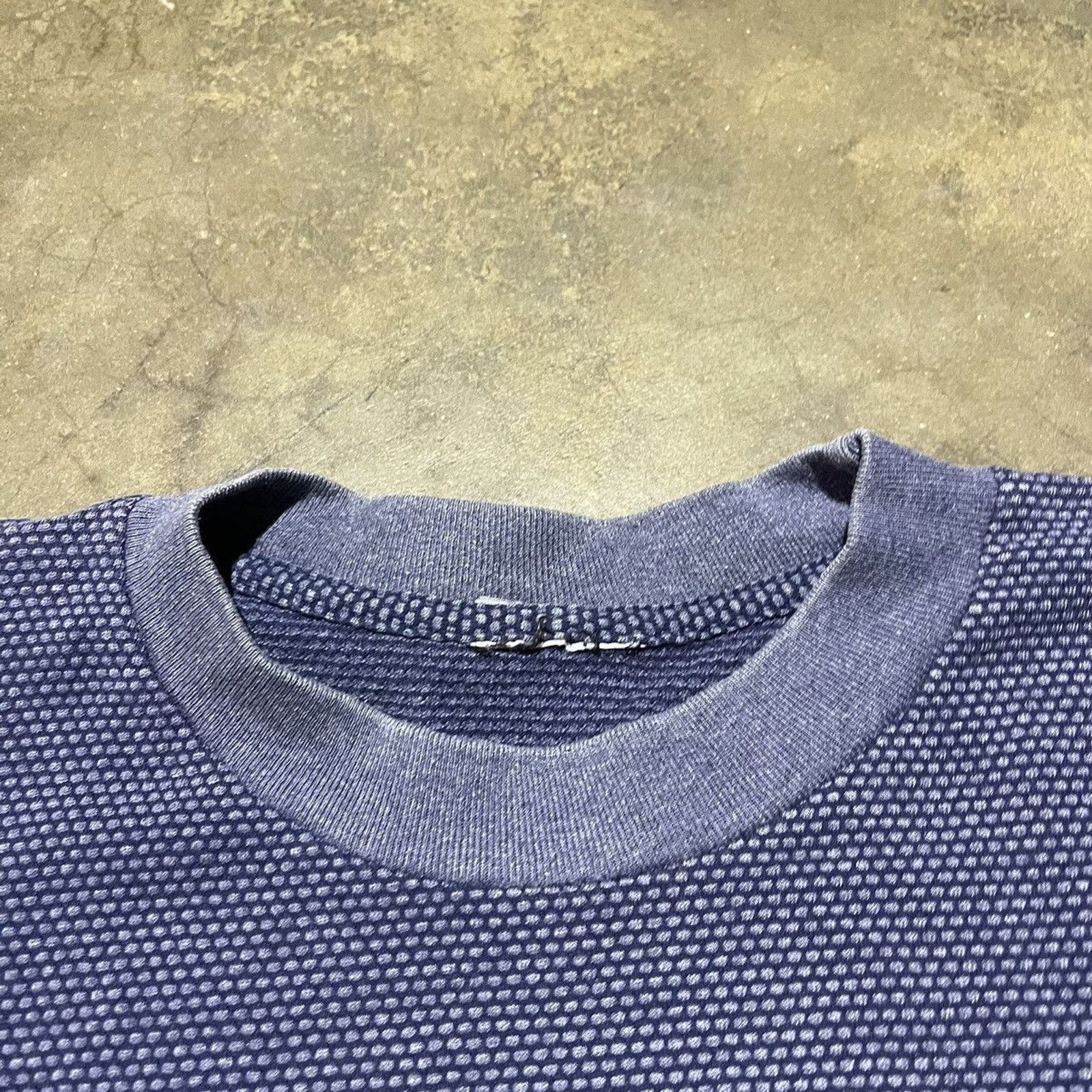 Camel × Vintage Vintage 90s Camel Navy Texture Pocket T-Shirt Size US L / EU 52-54 / 3 - 5 Thumbnail