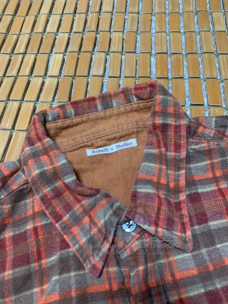 Needles Needles Patchwork deconstructed flannel shirt Size US L / EU 52-54 / 3 - 2 Thumbnail