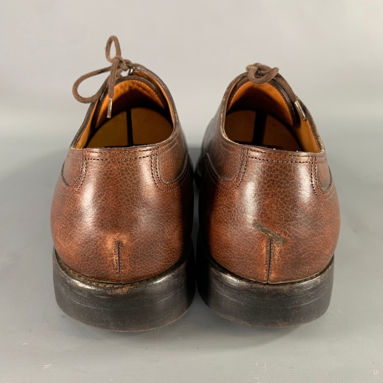 John Lobb JOHN LOBB Size 9 Brown Leather Split Toe Lace Up Shoes Size US 9 / EU 42 - 3 Thumbnail