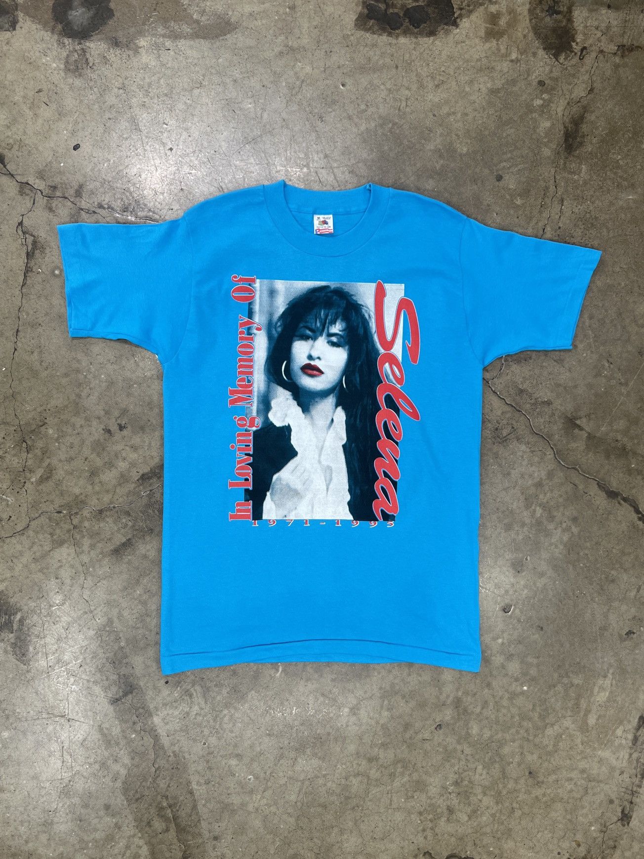 Band Tees Vintage 1995 Memory Selena Quintanilla Memorial Medium Size US M / EU 48-50 / 2 - 2 Thumbnail