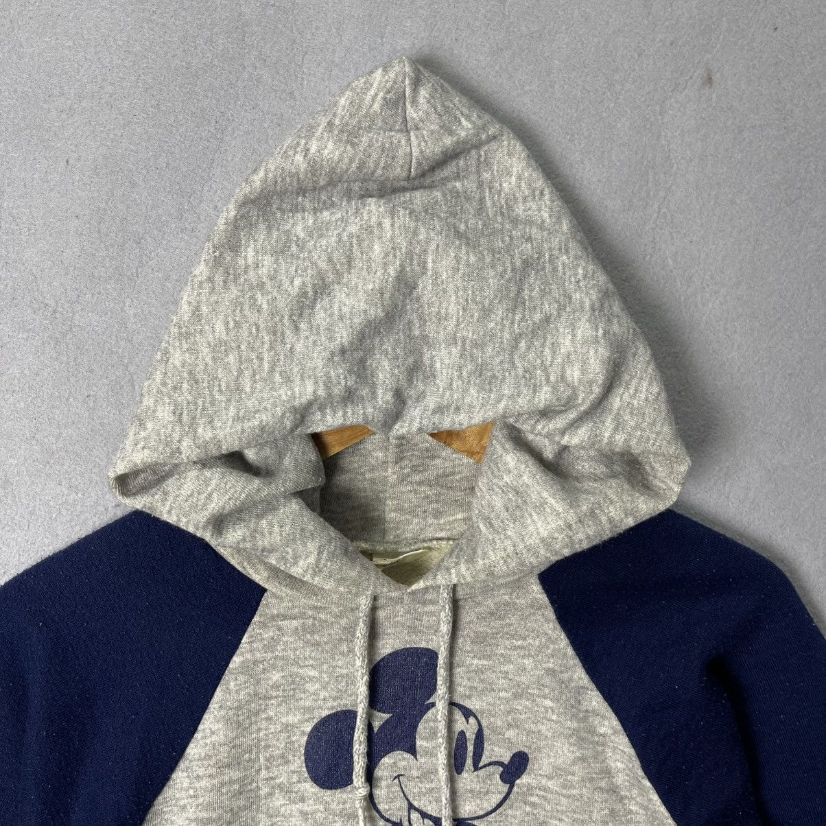Disney Vintage Disney Casuals Mickey Mouse Raglan Hoodie Size US M / EU 48-50 / 2 - 2 Thumbnail